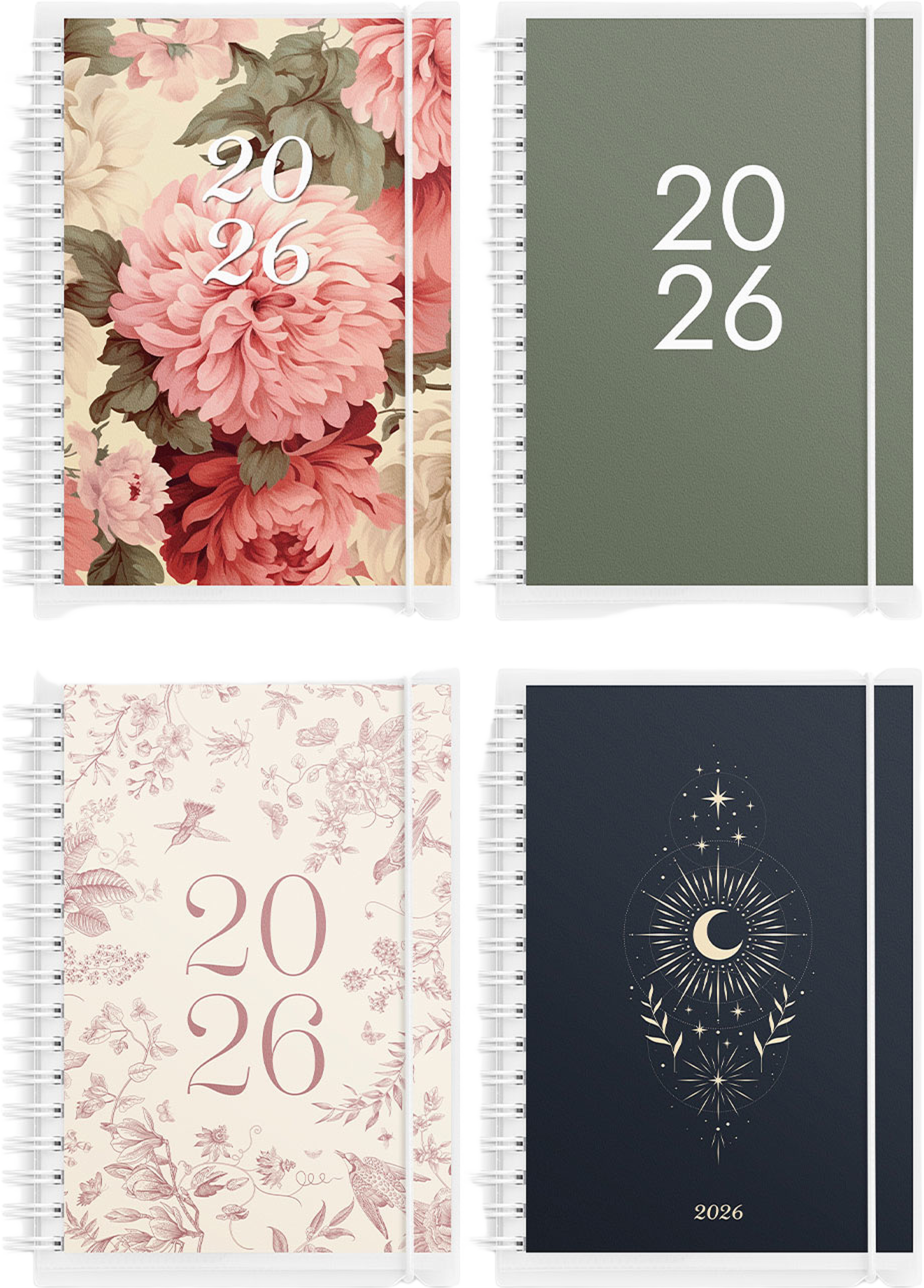 Kalender 2026 Senator A6 4i1, från Burde, i färgen Multi. Klicka för att öppna bilden i stort format