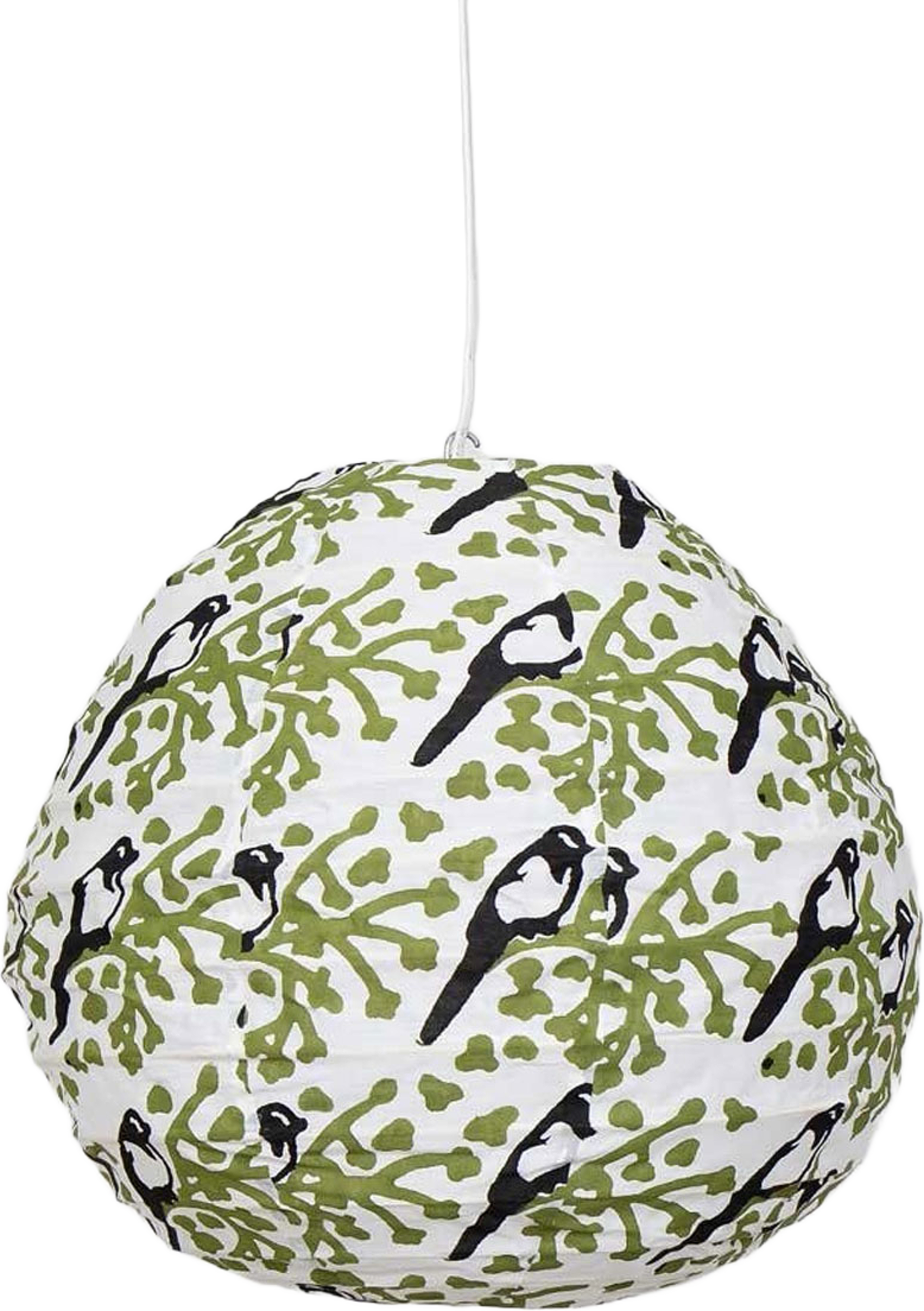 Pica pica lampskärm xs, från A World of Craft, i färgen Grön/Svart. Klicka för att öppna bilden i stort format