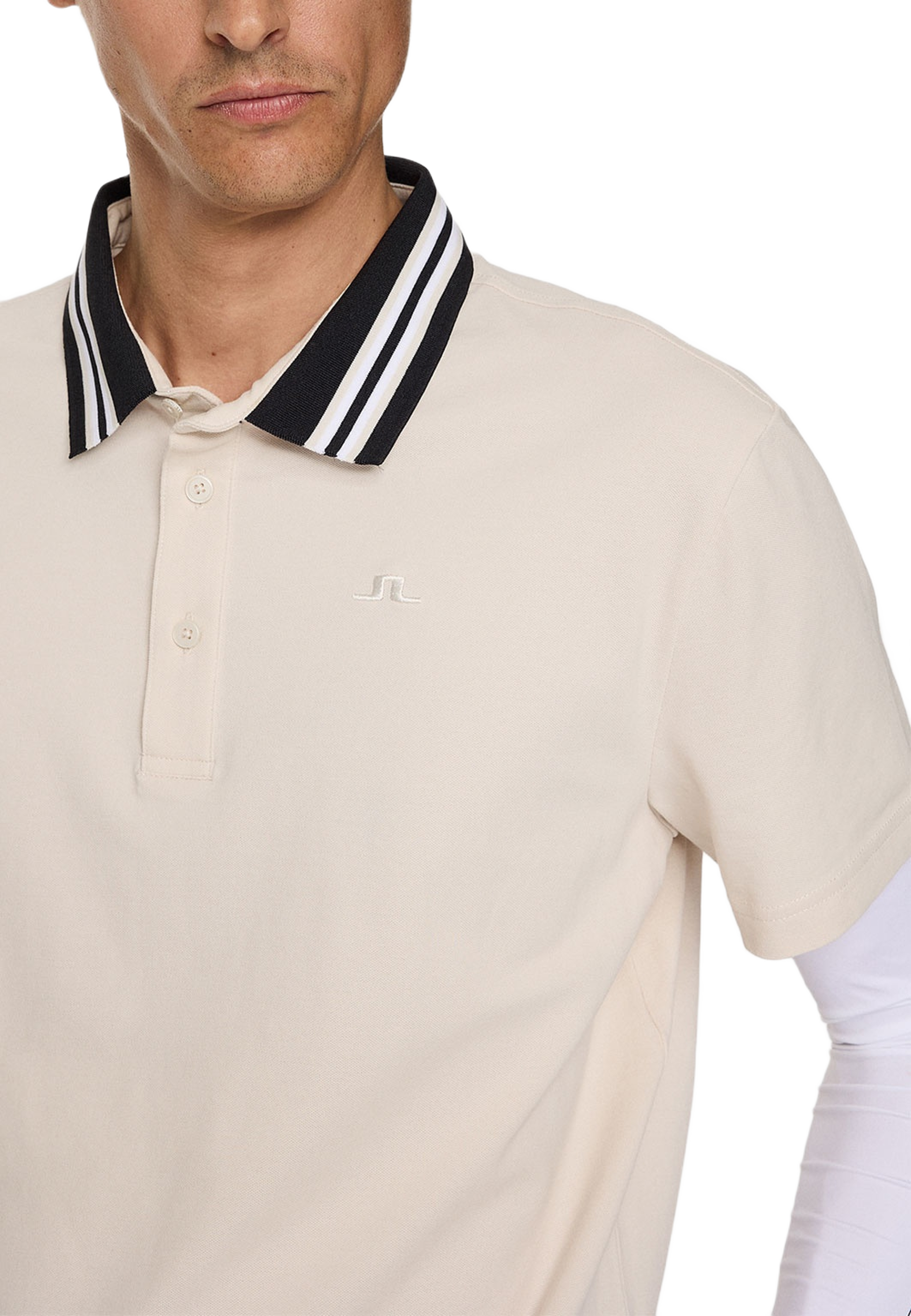 Bjorn Polo, från J.Lindeberg, i färgen Moonbeam.