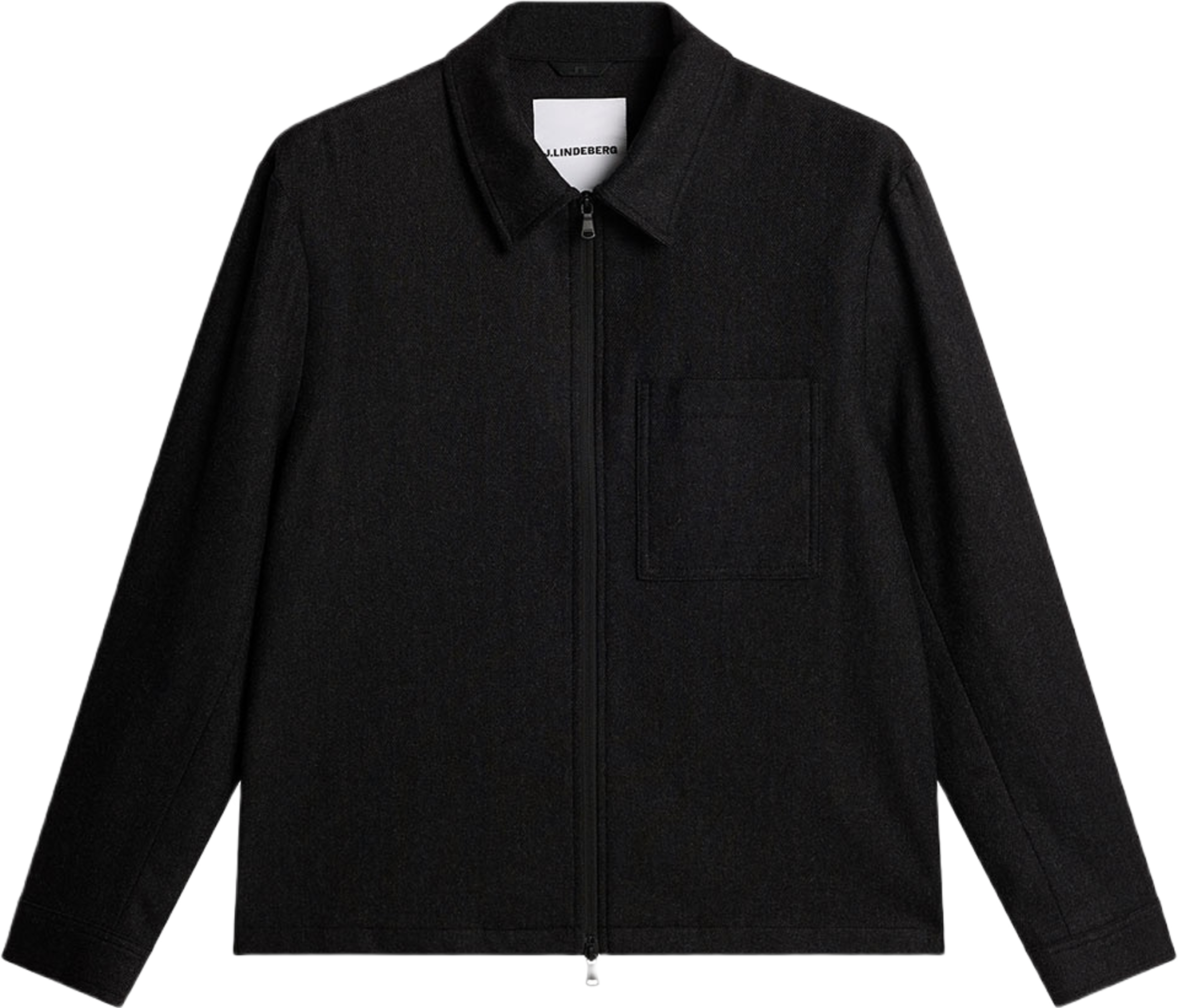 Julius Cash Flannel Overshirt, från J.Lindeberg, i färgen Dark Grey Melange.