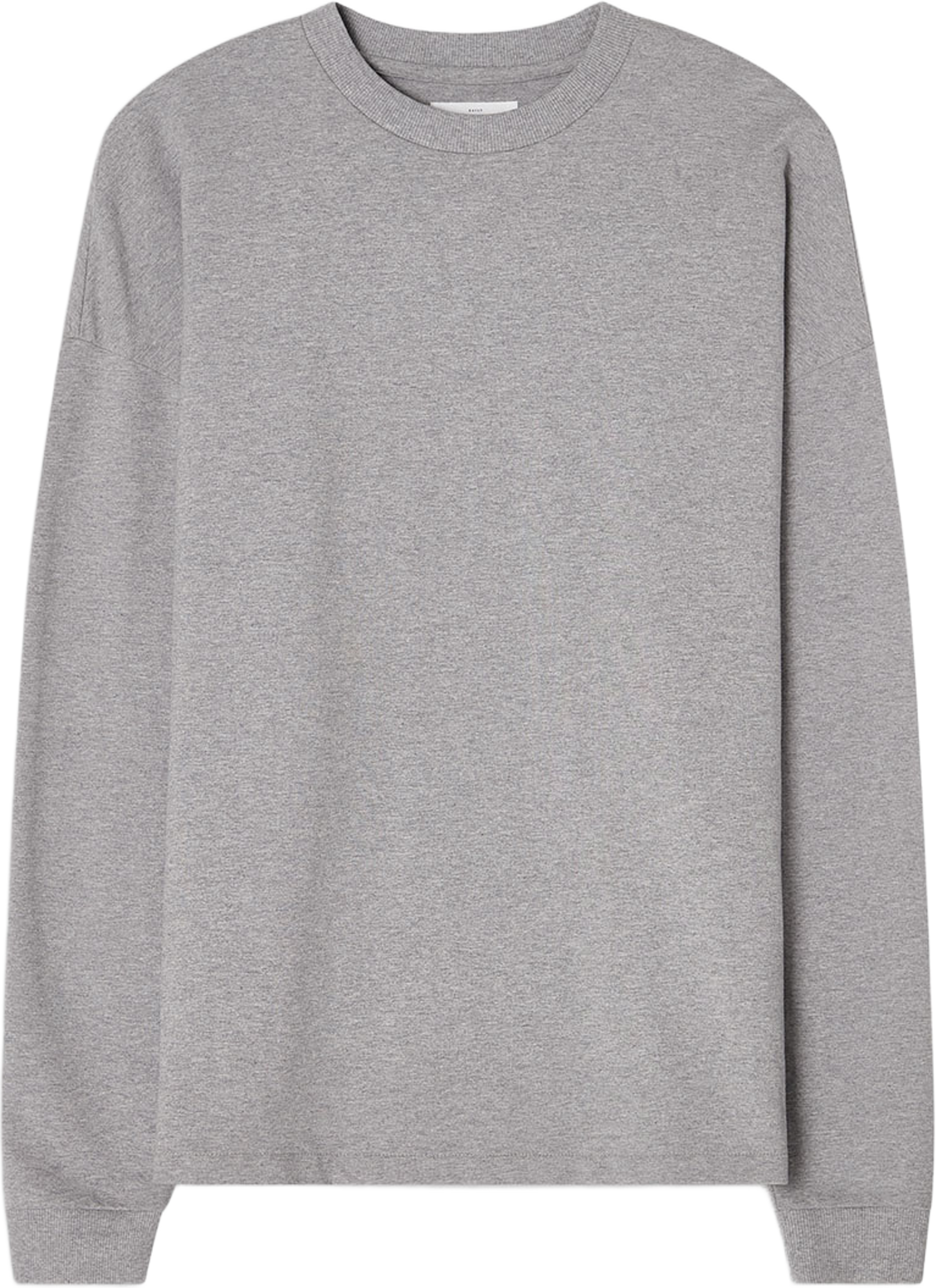 Boxy Sweatshirt, från Bread & Boxers, i färgen Grey Melange. Klicka för att öppna bilden i stort format