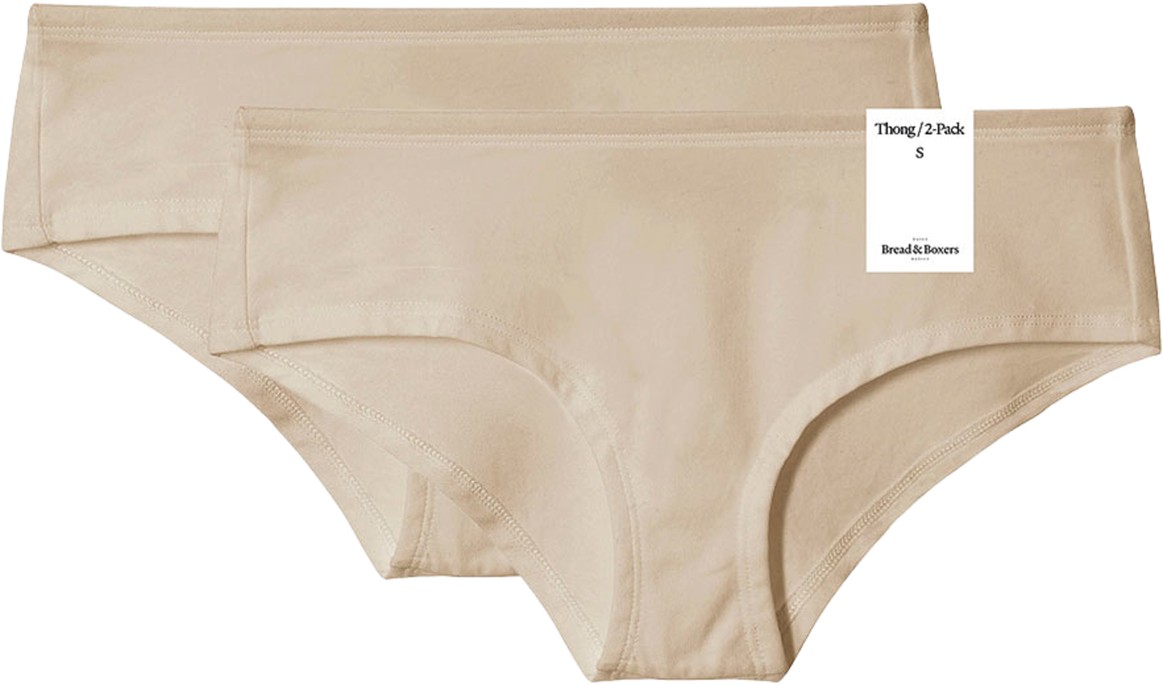 Hipster 2-Pack, från Bread & Boxers, i färgen Beige. Klicka för att öppna bilden i stort format