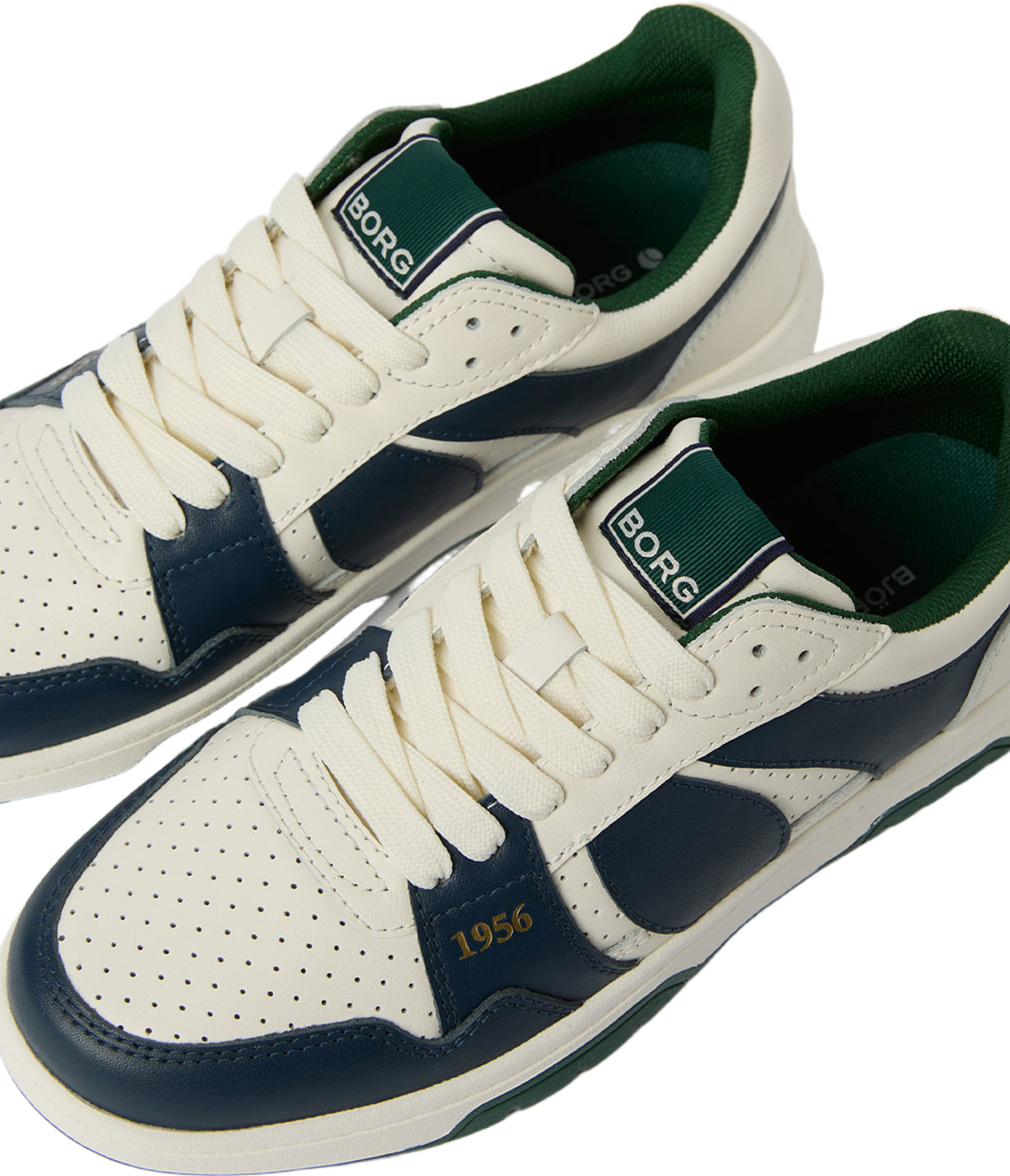 Ollie, från Björn Borg, i färgen Off White - Navy - Green. Klicka för att öppna bilden i stort format