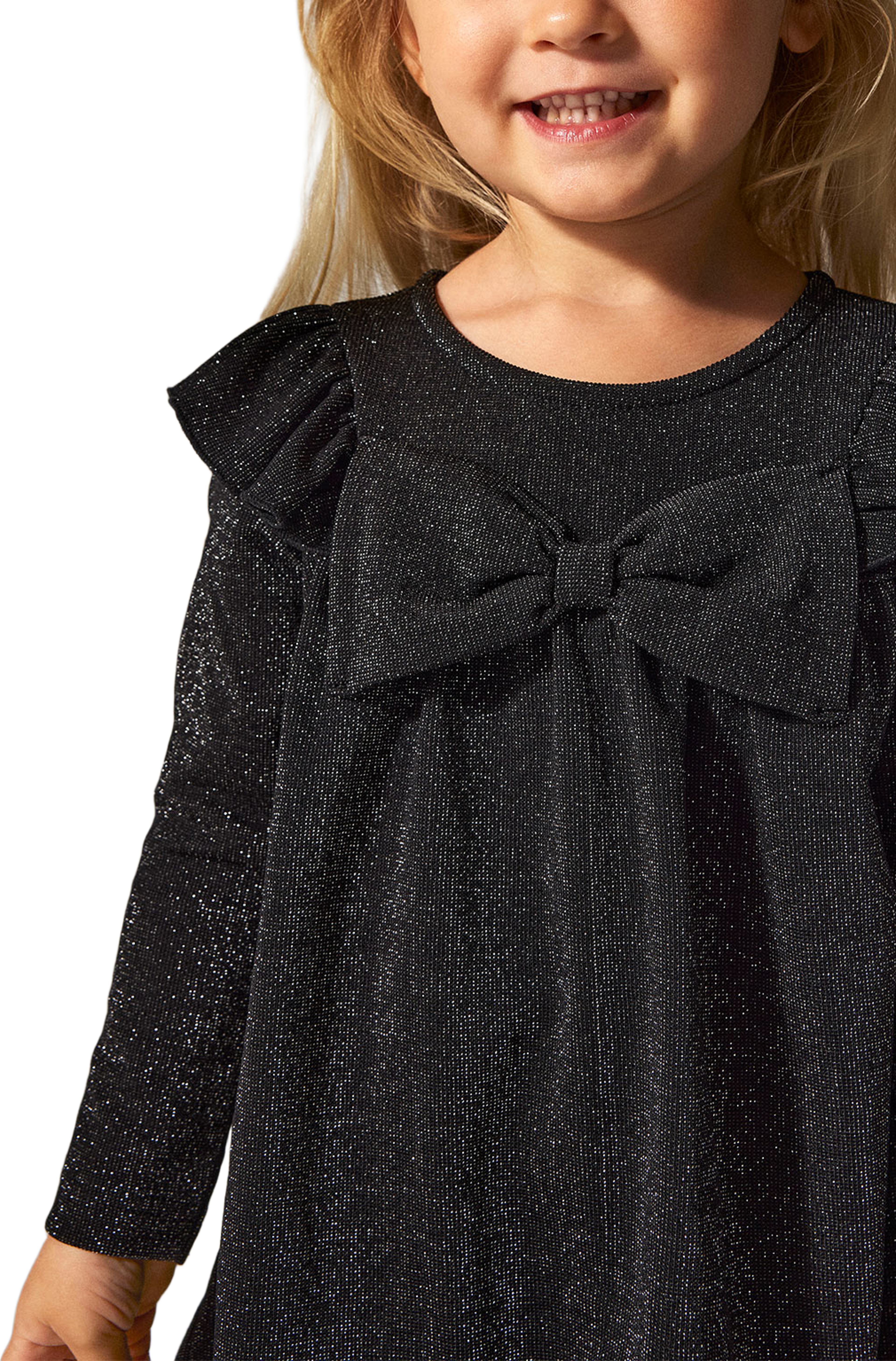 NMFROISIN Klänning, från Name It, i färgen Black. Klicka för att öppna bilden i stort format