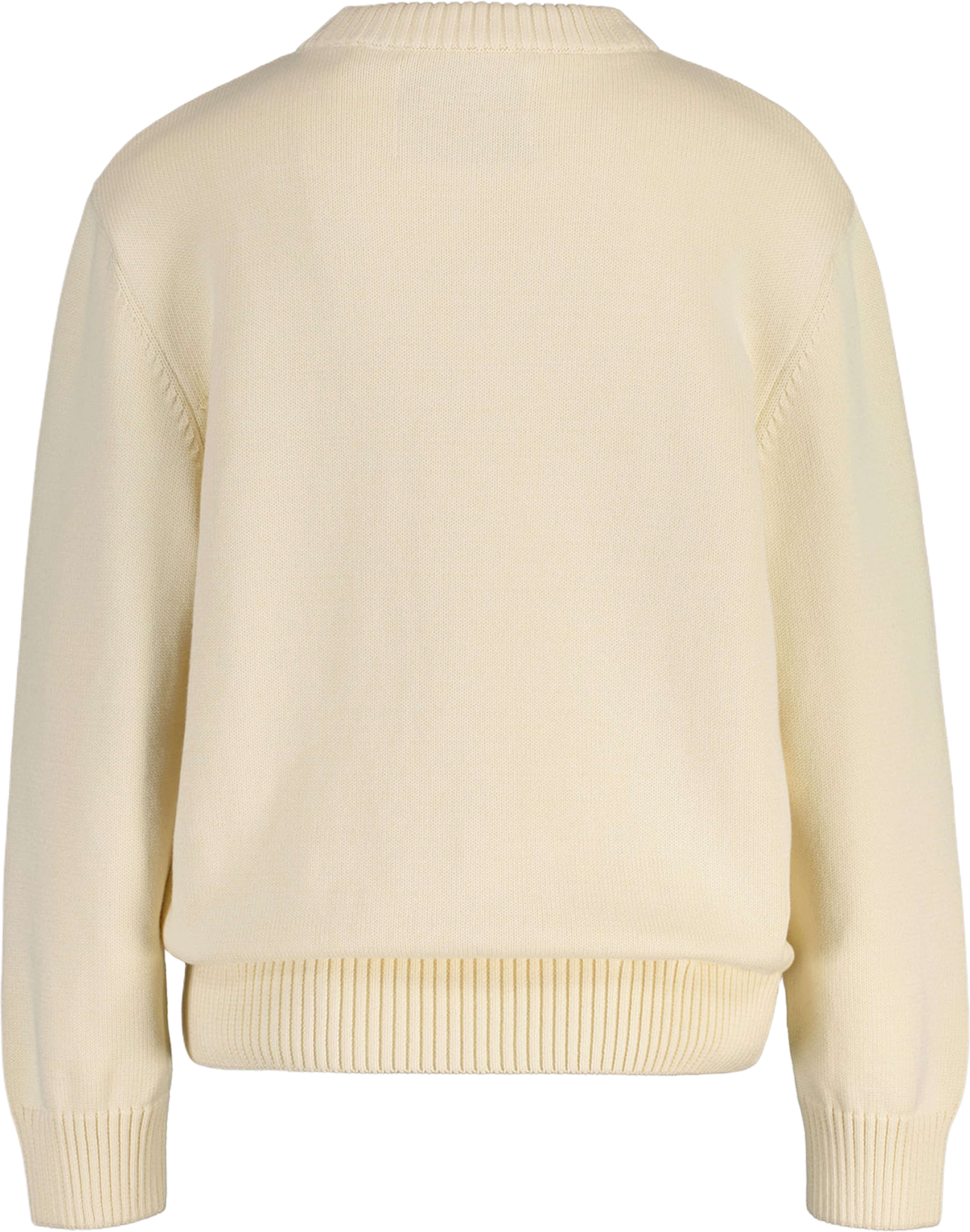 Graphic Cotton Crew Neck Sweater, från GANT, i färgen Cream. Klicka för att öppna bilden i stort format