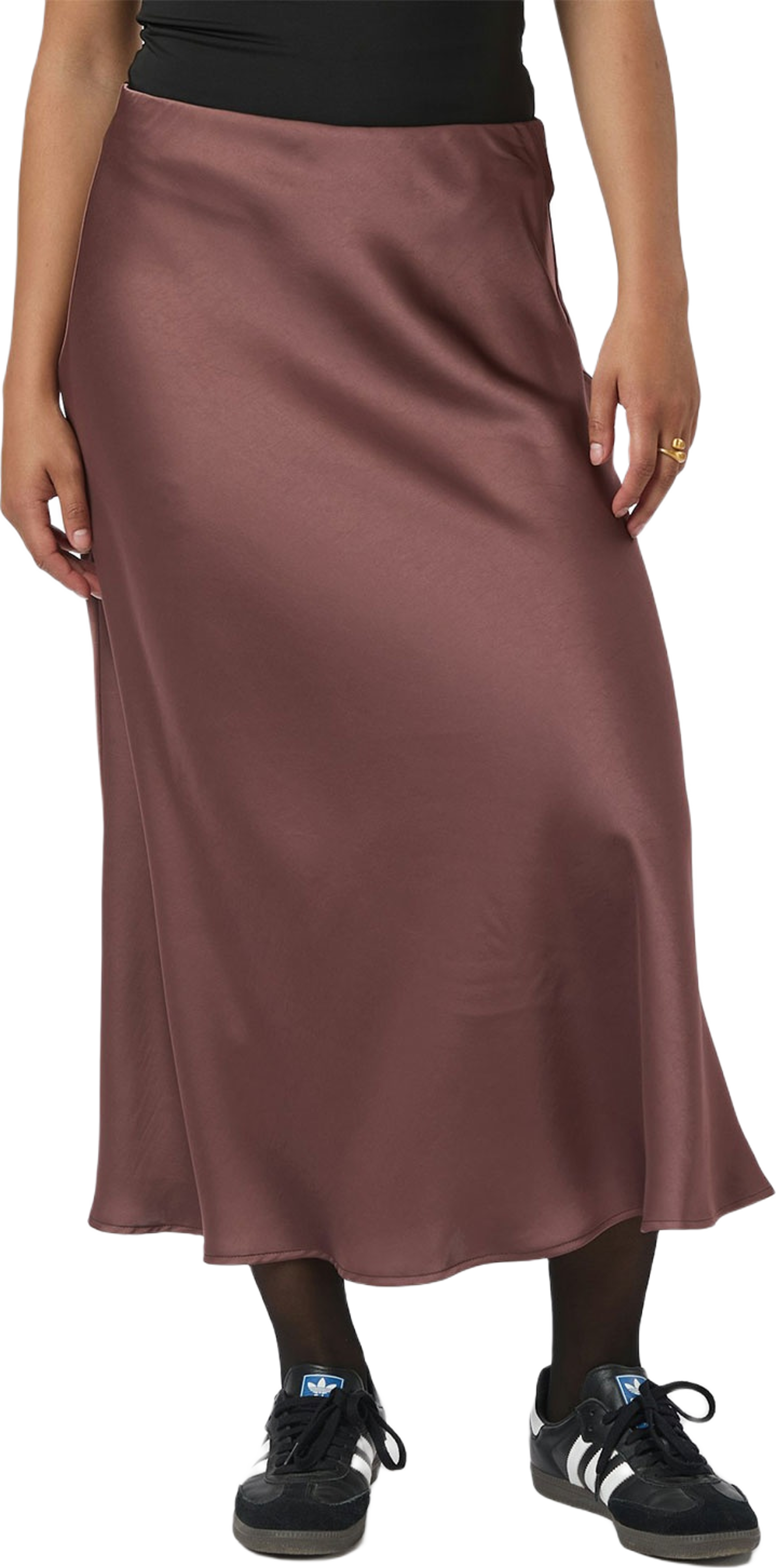 Bovary Skirt, från Neo Noir, i färgen Dark Rose.
