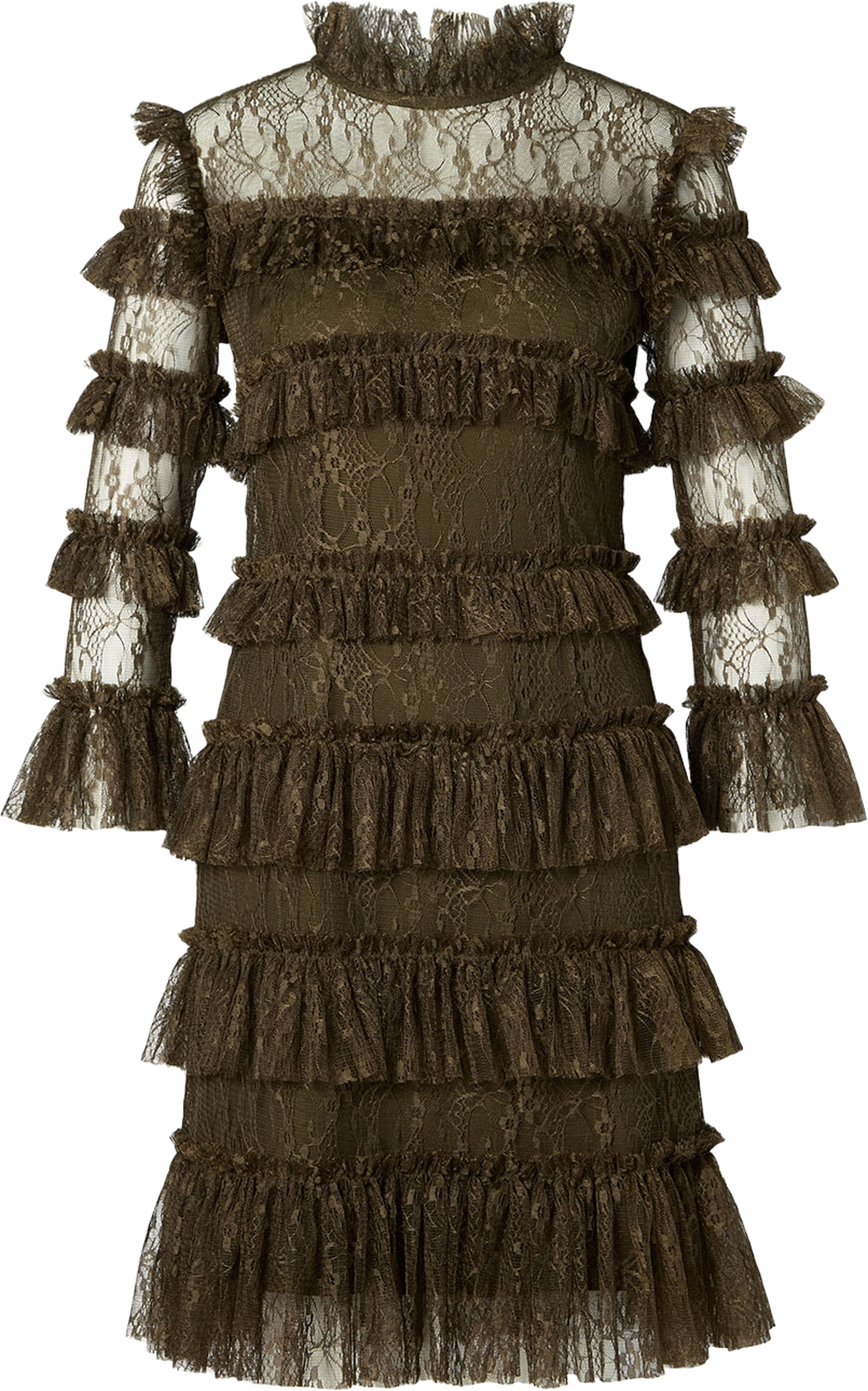By Malina Carmine Dress, från Malina, i färgen Olive. Klicka för att öppna bilden i stort format