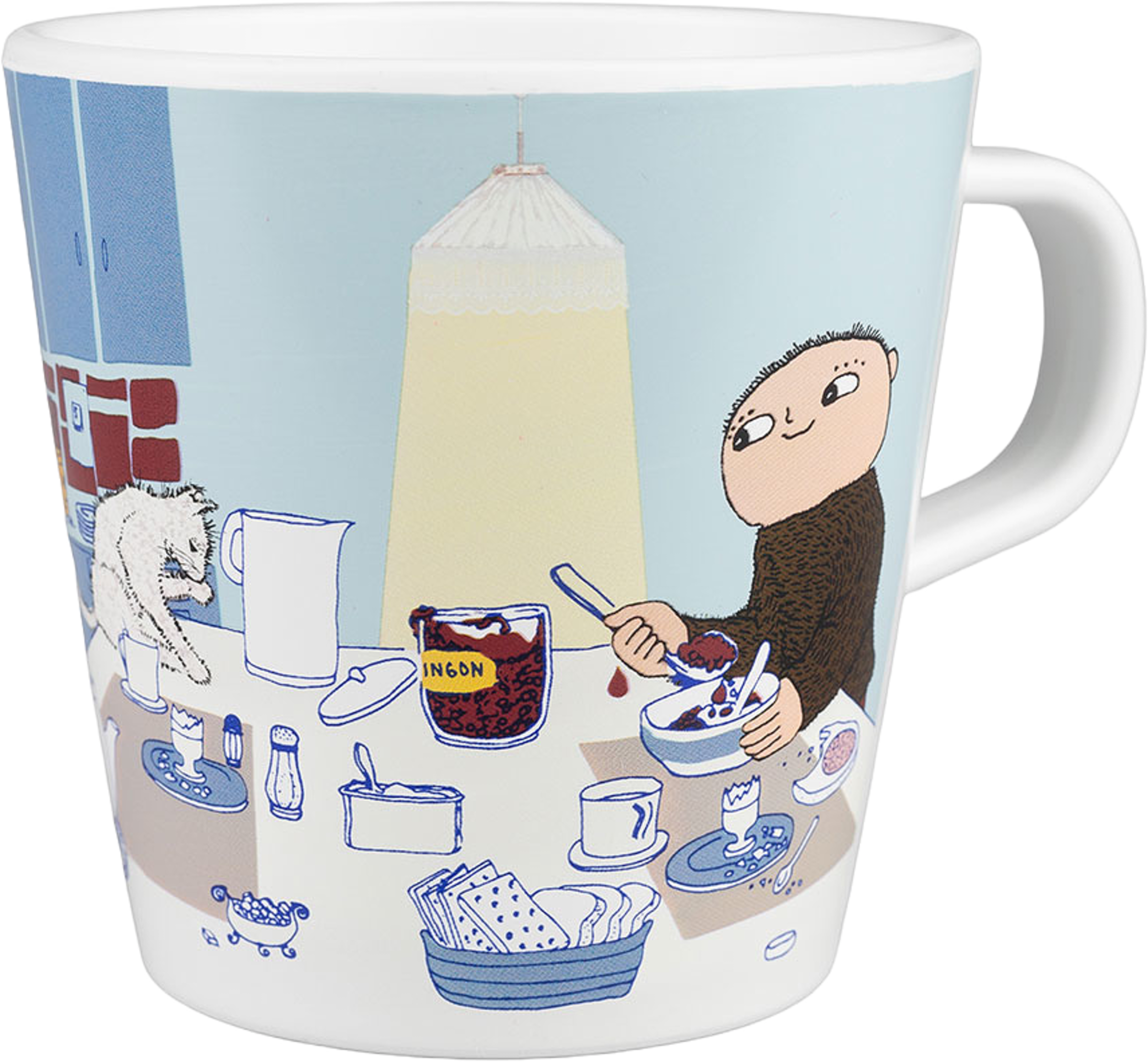 Alfons Åberg, Mugg med handtag, från ALFONS ÅBERG, i färgen Multi. Klicka för att öppna bilden i stort format