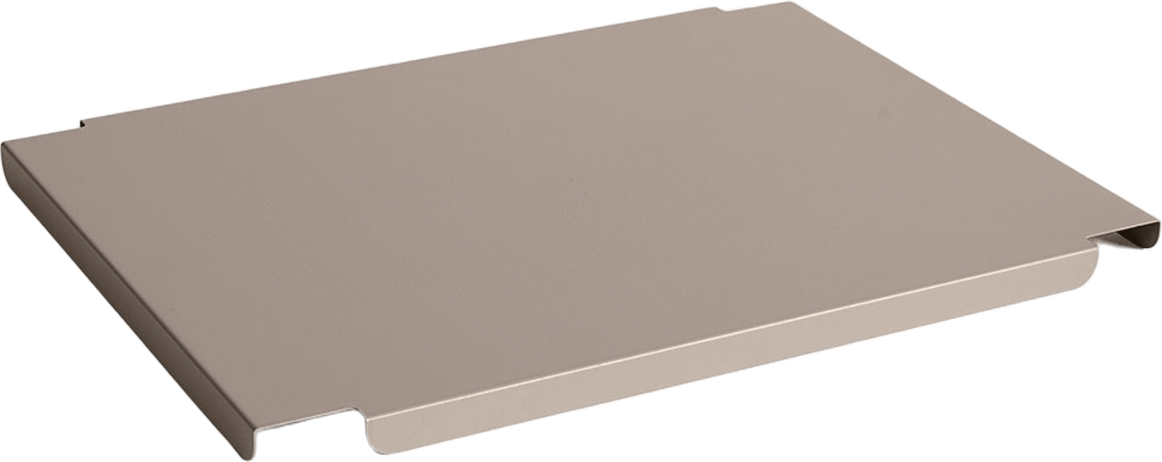 HAY Colour Crate Lid Metal Medium Warm grey, från HAY, i färgen Warm Grey. Klicka för att öppna bilden i stort format