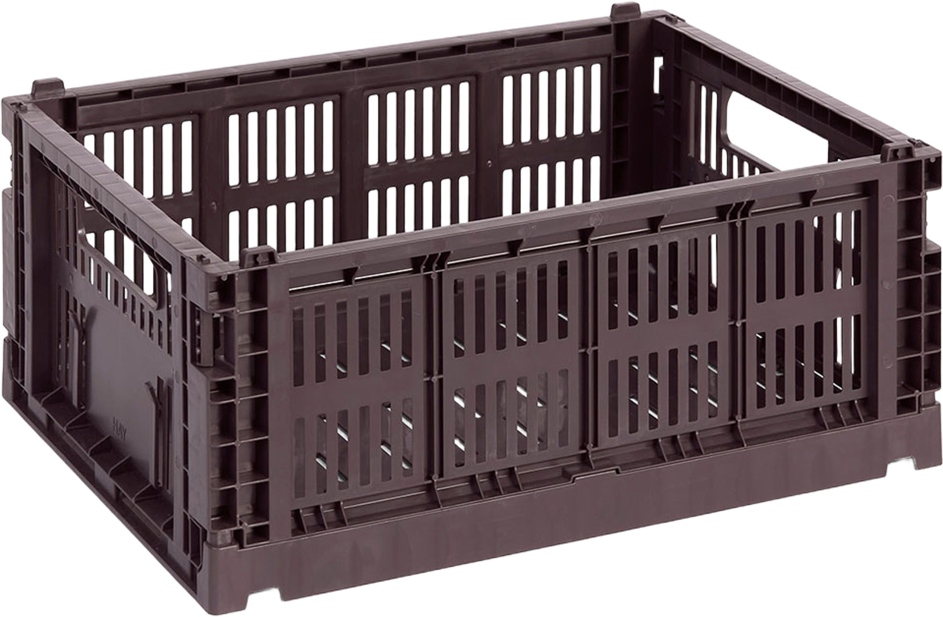 HAY Colour Crate Medium Bordeaux, från HAY, i färgen Bordeaux. Klicka för att öppna bilden i stort format