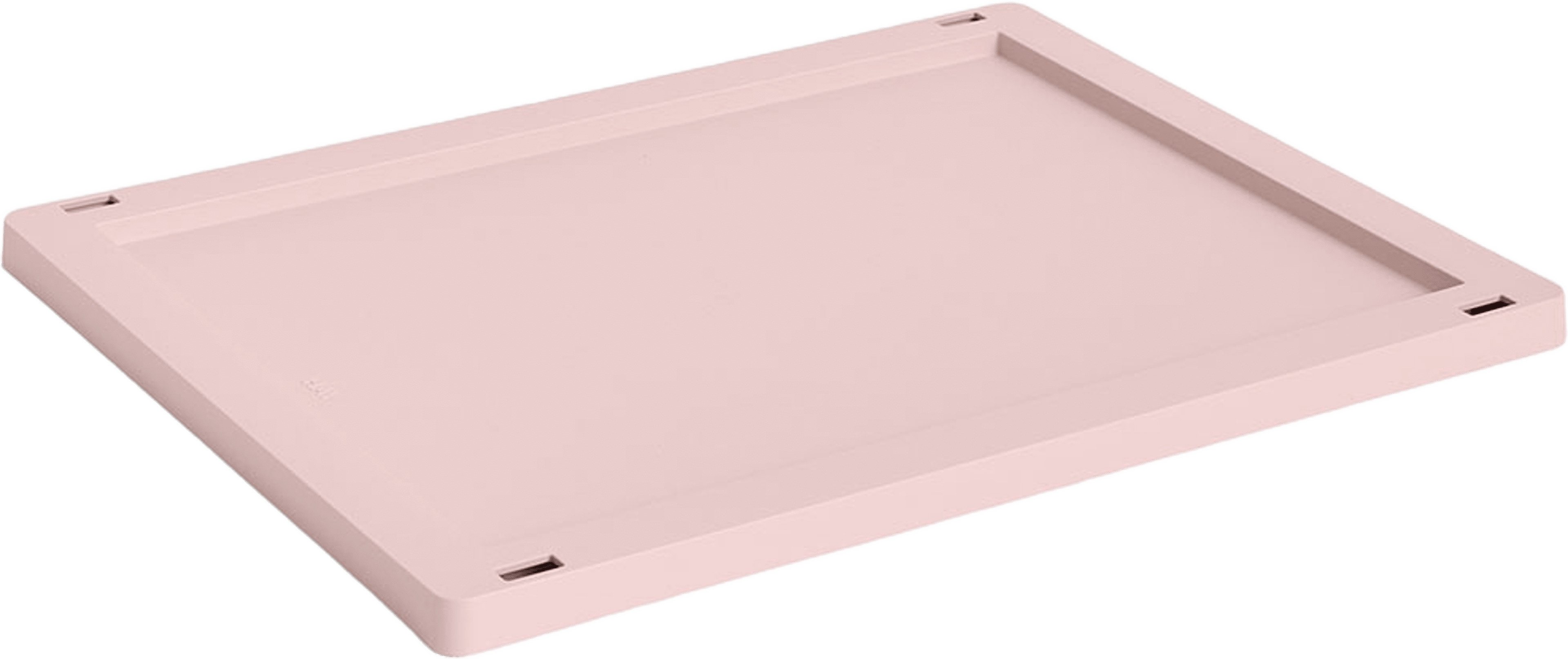 HAY Colour Crate Lid Plastic Medium Blush, från HAY, i färgen Blush. Klicka för att öppna bilden i stort format