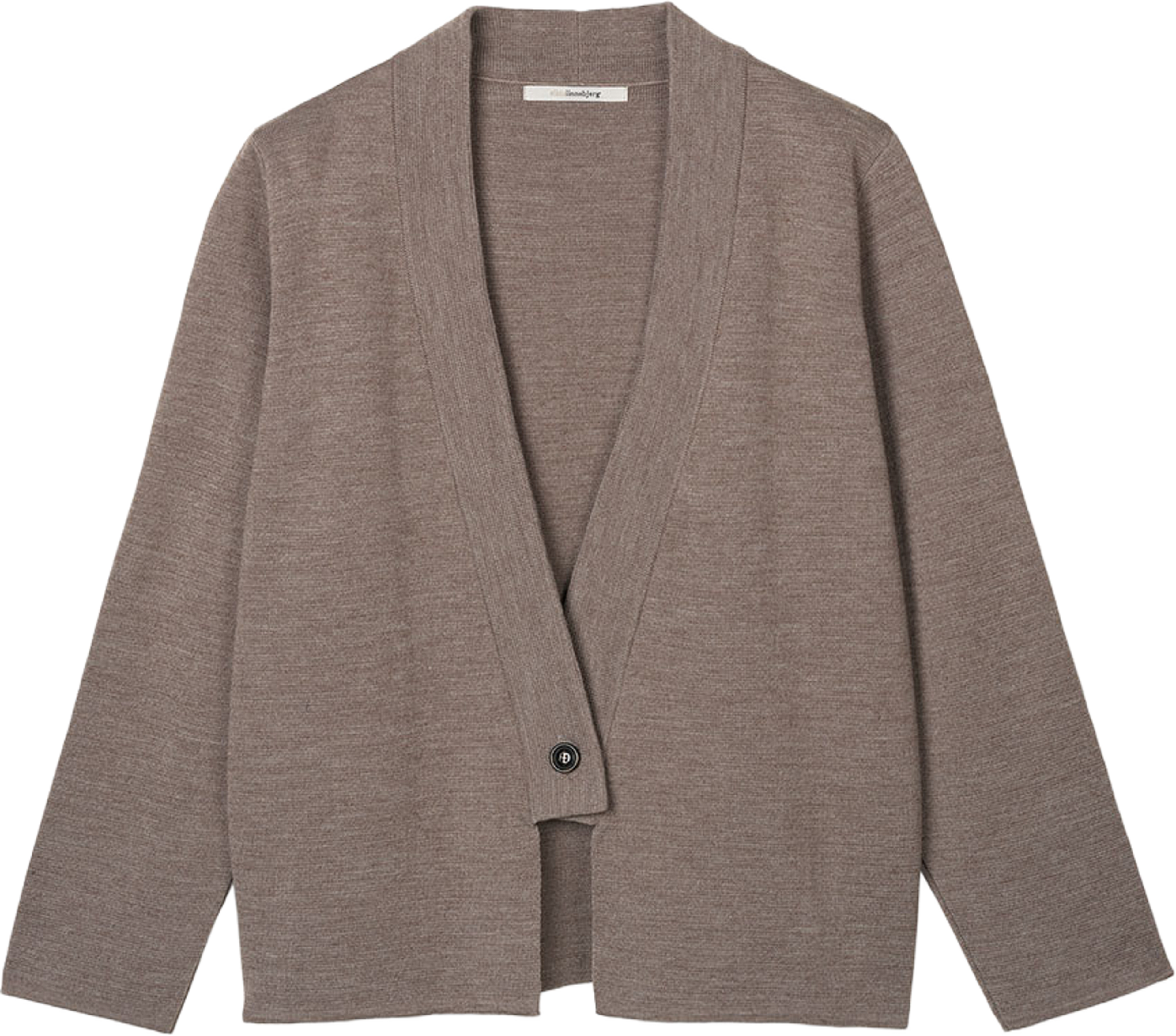 OPAL CARDIGAN, från Sibin Linnebjerg, i färgen Dark Sand. Klicka för att öppna bilden i stort format