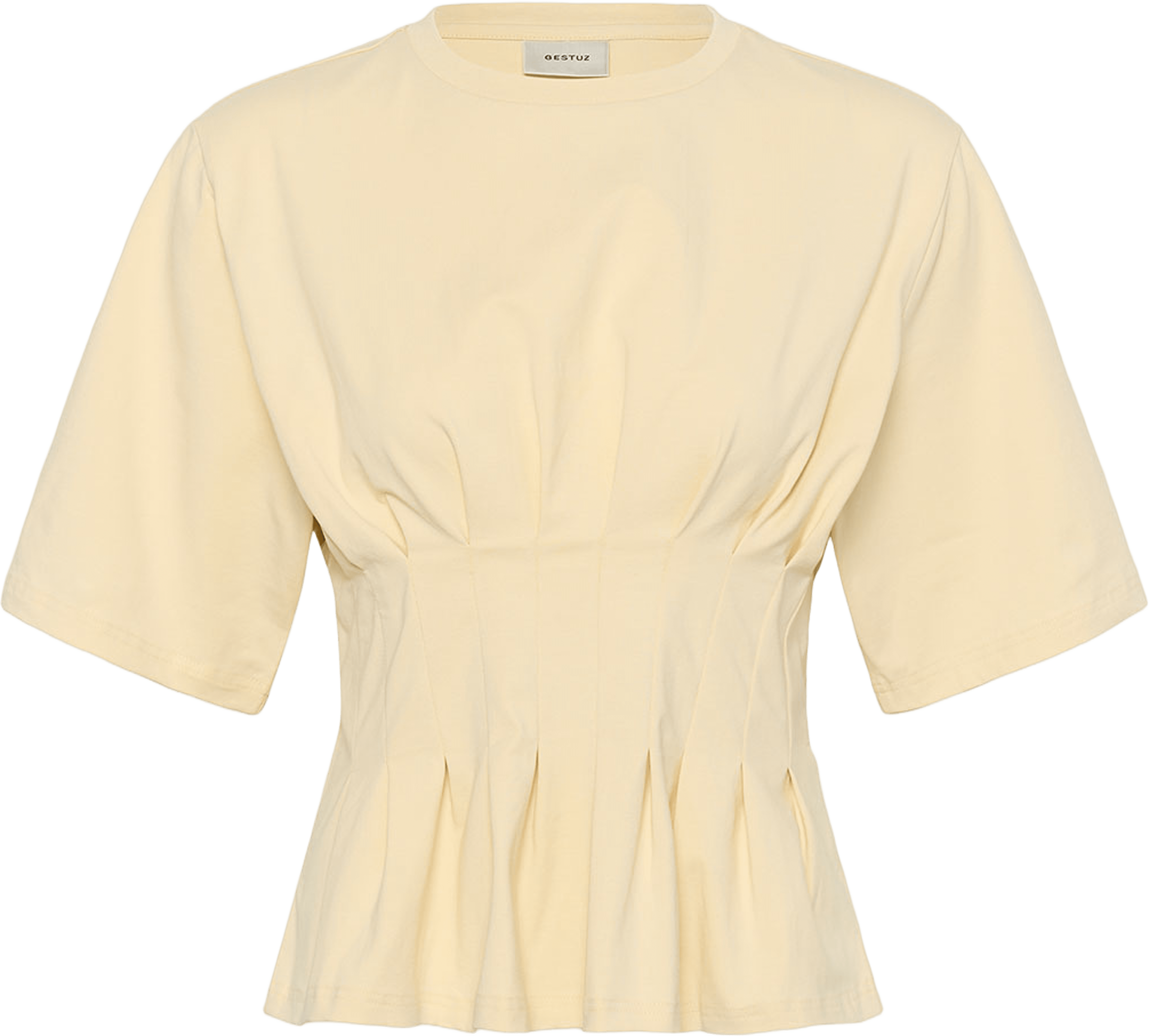 GZinez tee, från Gestuz, i färgen Frozen Dew. Klicka för att öppna bilden i stort format