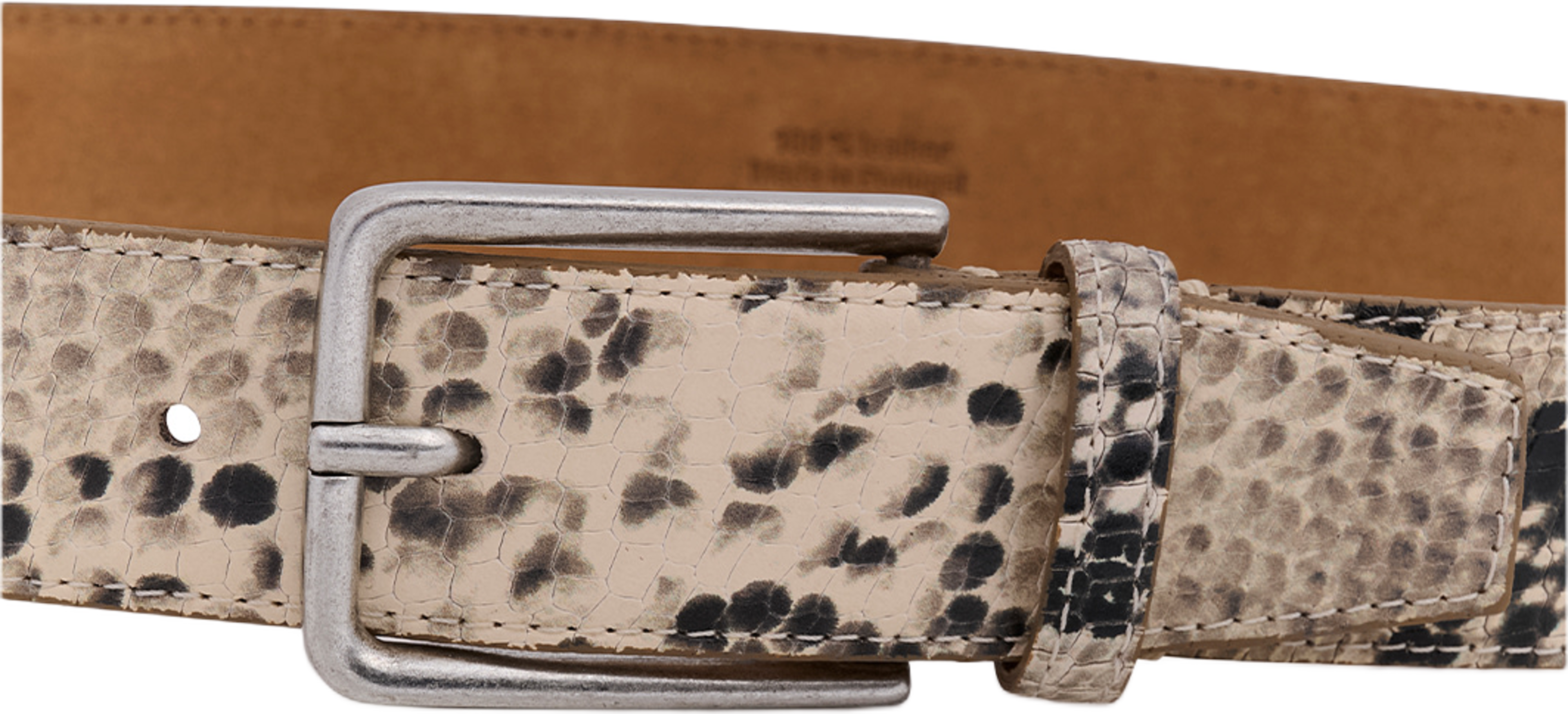 Seraphina Belt, från Gestuz, i färgen Snake Skin. Klicka för att öppna bilden i stort format