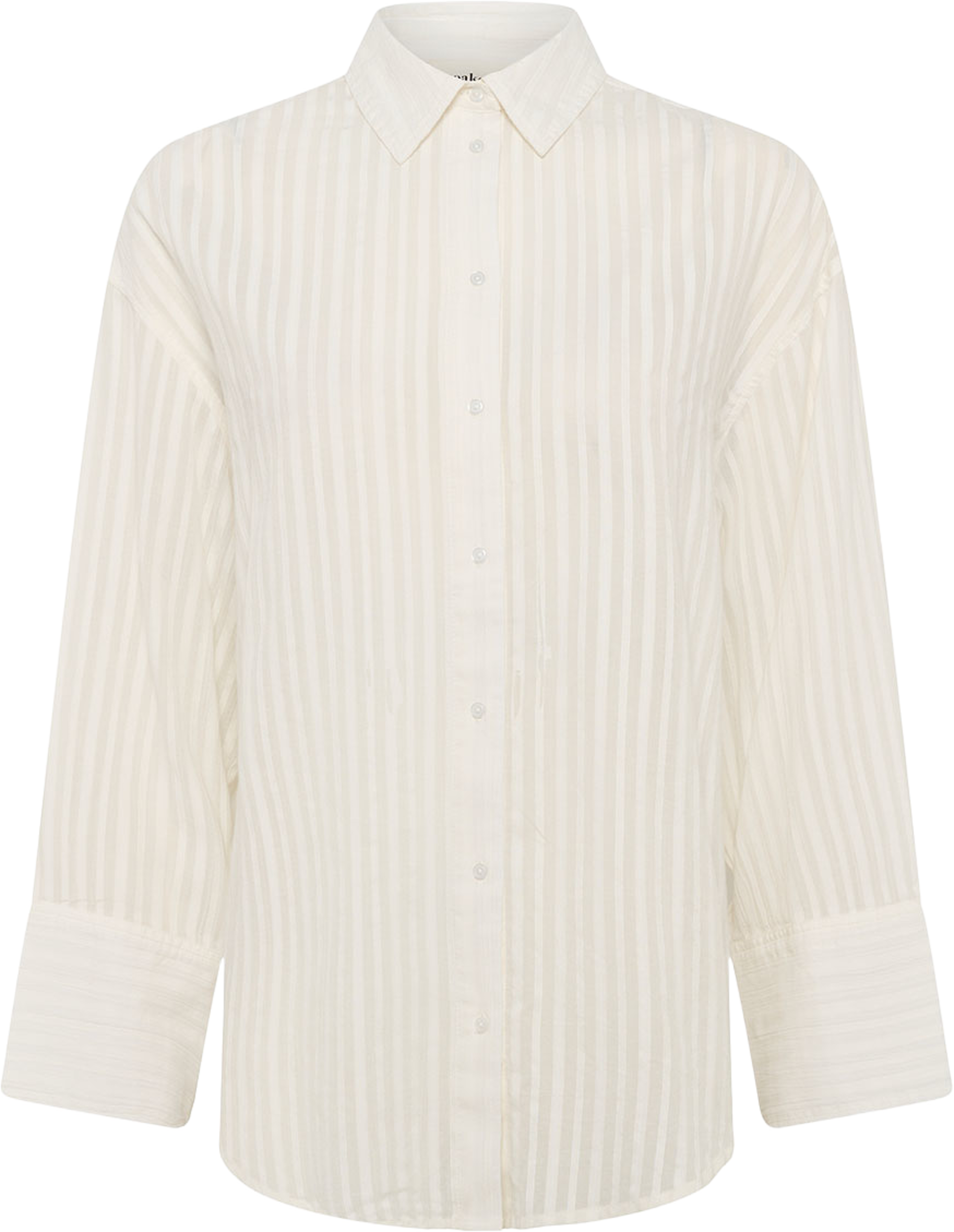 SLBianca Shirt LS, från Soaked In Luxury, i färgen Broken White. Klicka för att öppna bilden i stort format