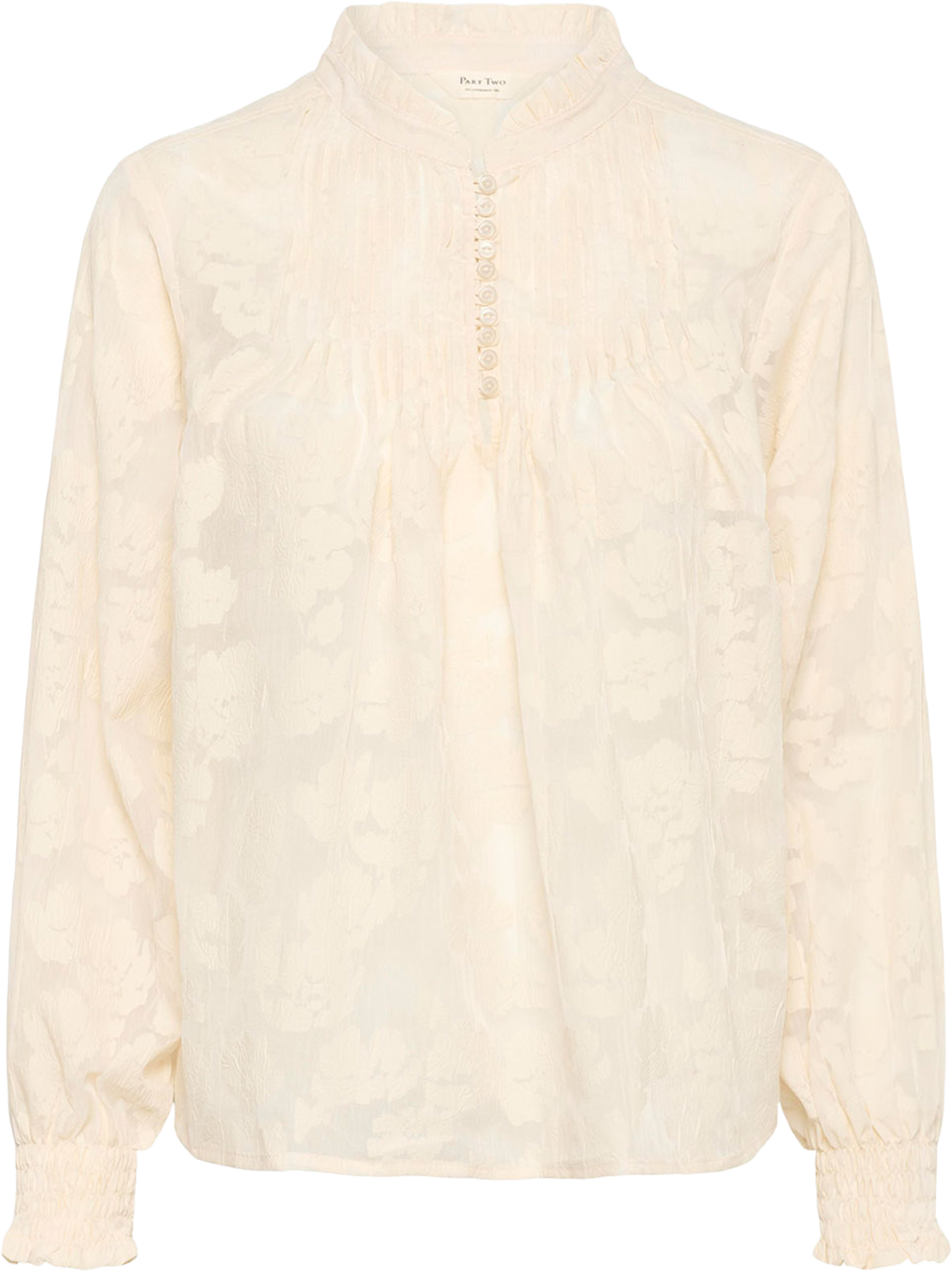 Zayan BL, från Part Two, i färgen Whisper White Blurred Flower. Klicka för att öppna bilden i stort format