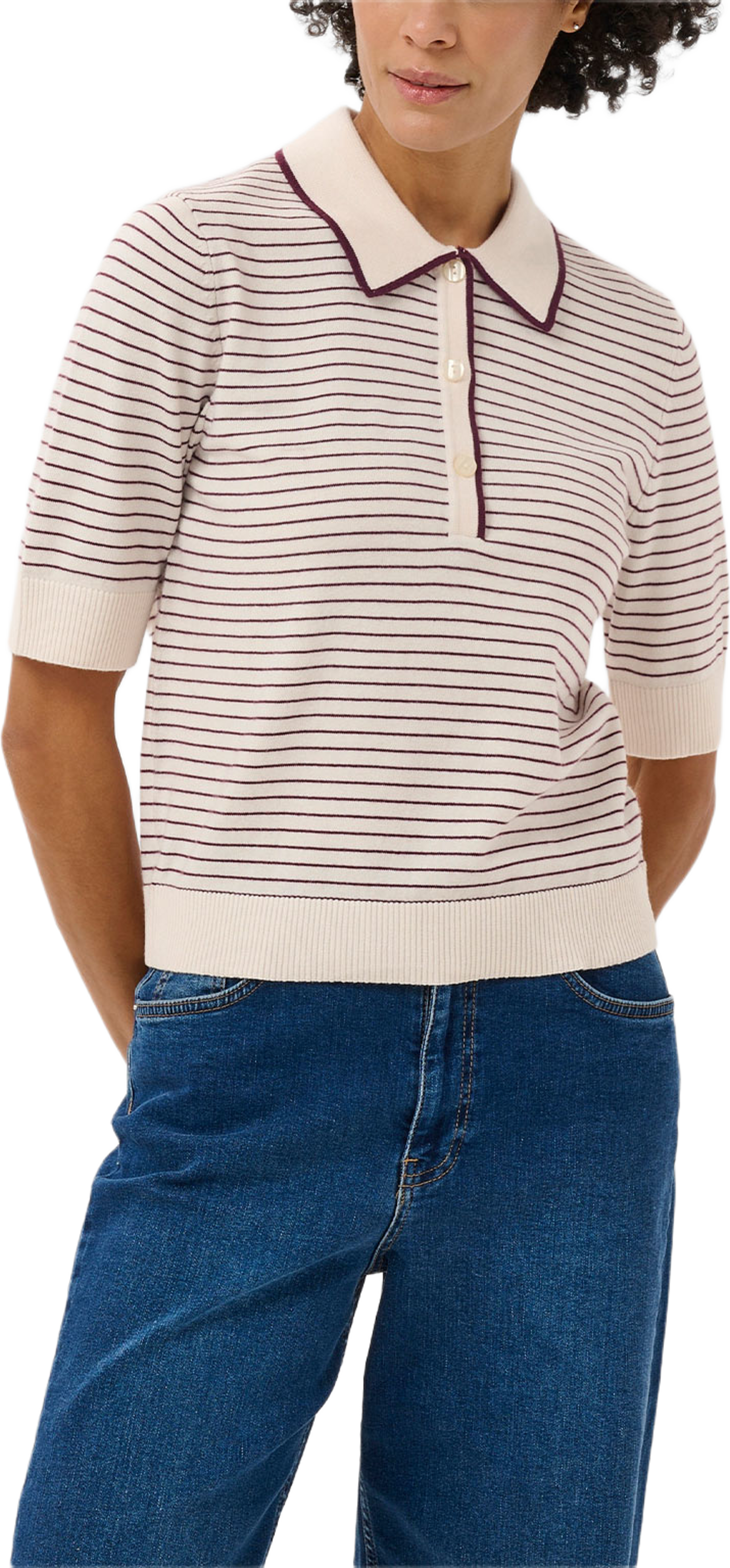 AnettiPW PU, från Part Two, i färgen Fig Stripe. Klicka för att öppna bilden i stort format