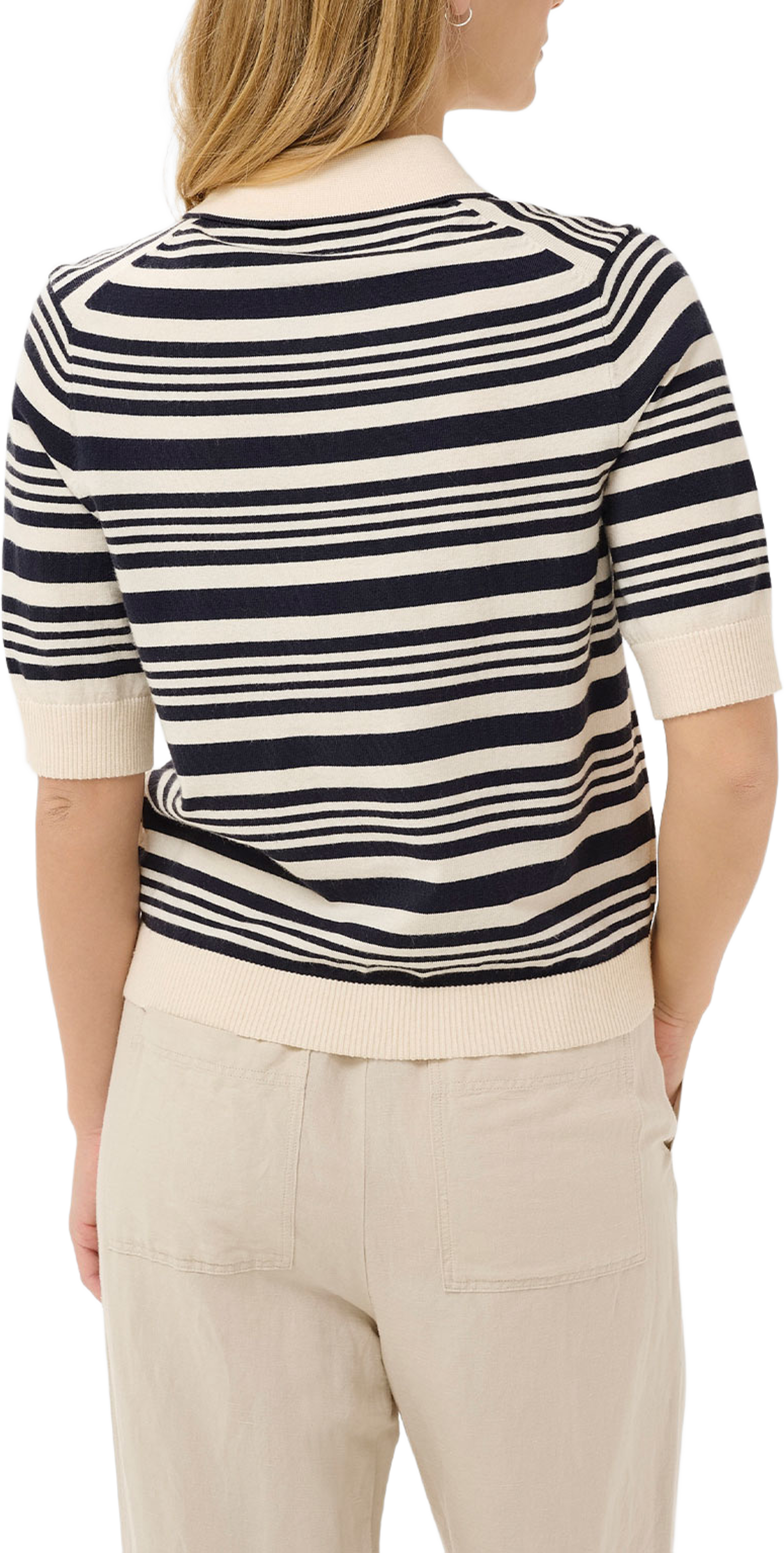 AnettiPW PU, från Part Two, i färgen Dark Blue Irregular Stripe. Klicka för att öppna bilden i stort format