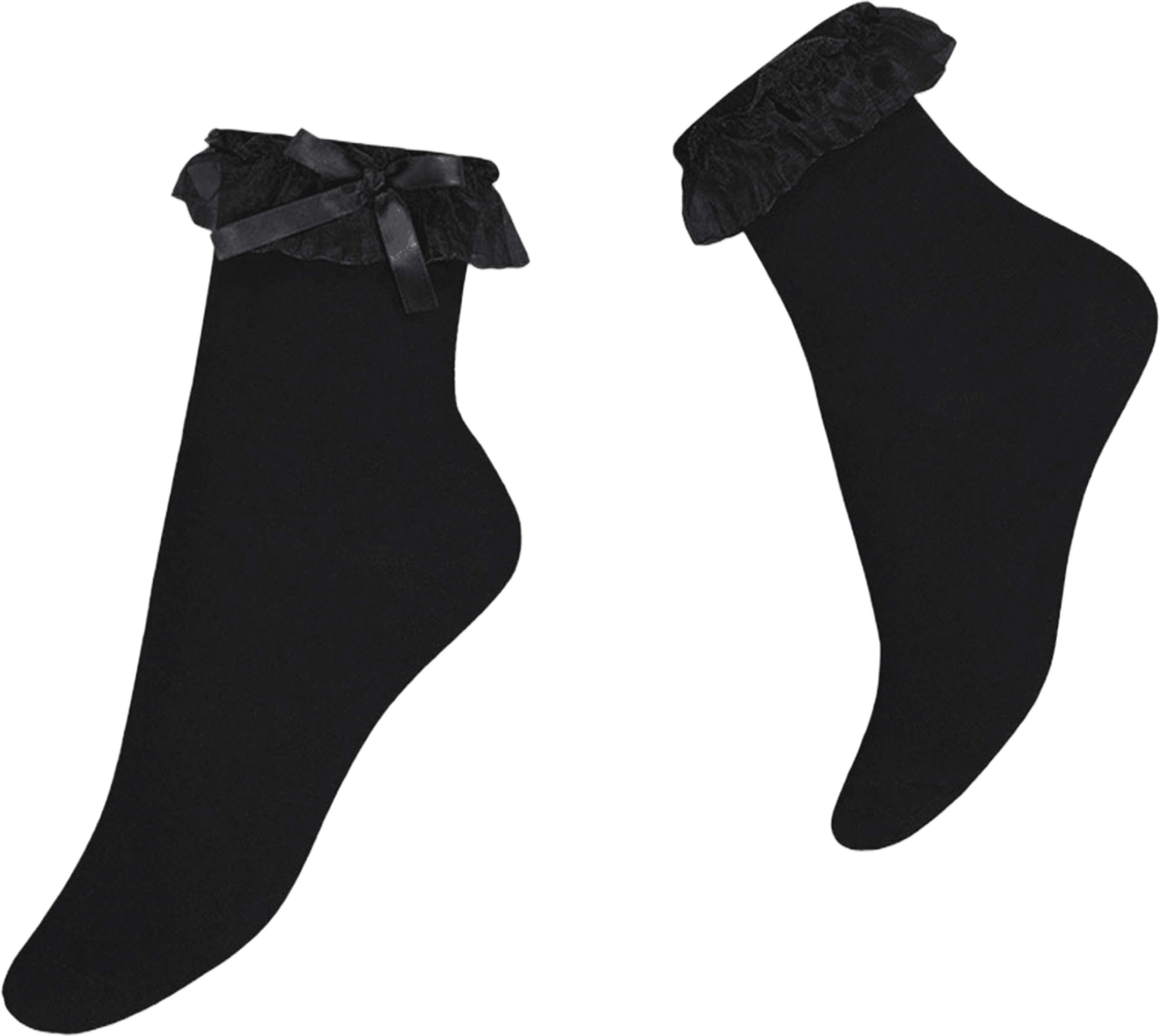 Vogue Chloe Crew Sock, från Vogue, i färgen Black. Klicka för att öppna bilden i stort format