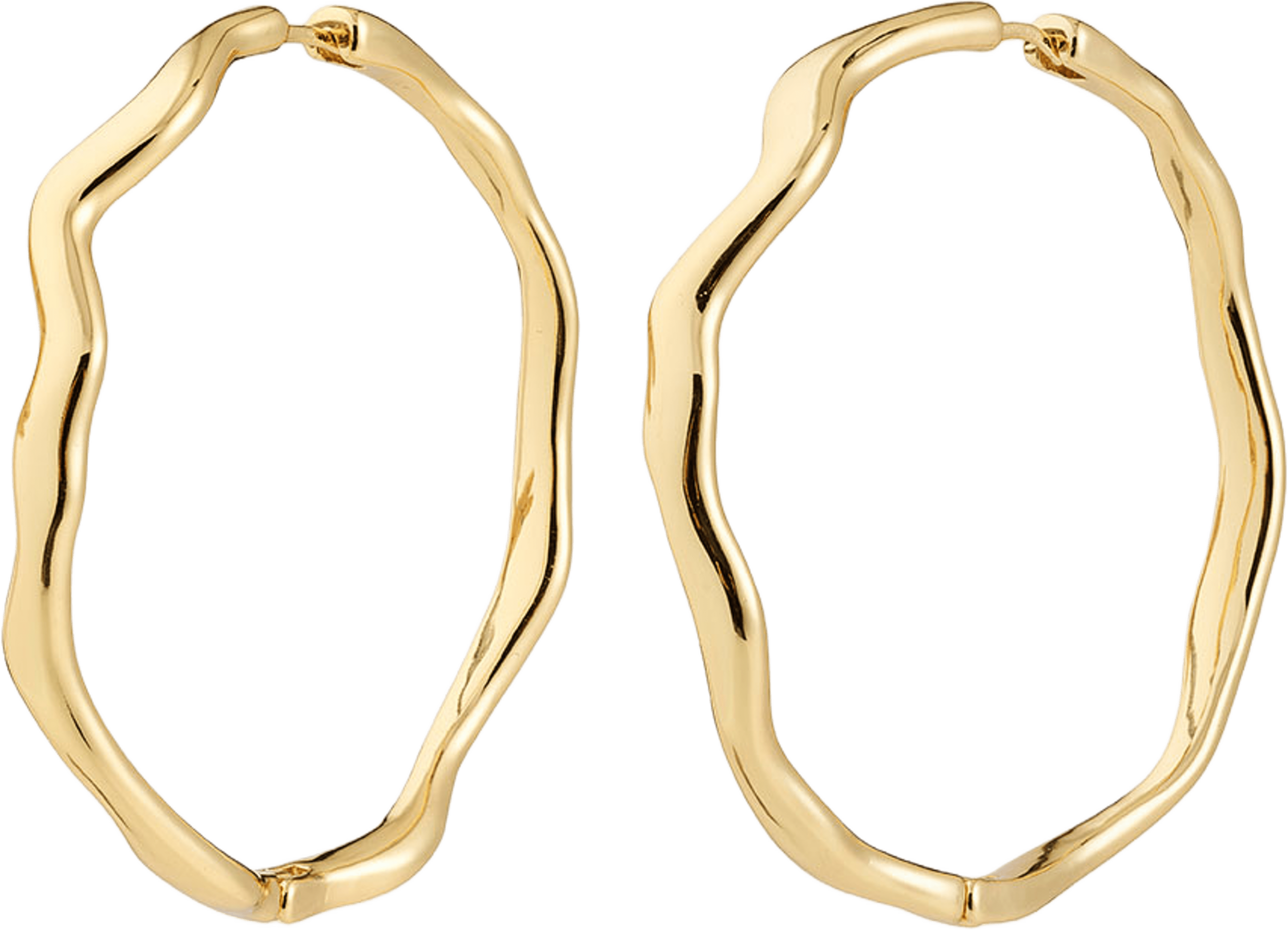 LARKIN earrings gold-plated, från Pilgrim, i färgen Gold Plated. Klicka för att öppna bilden i stort format