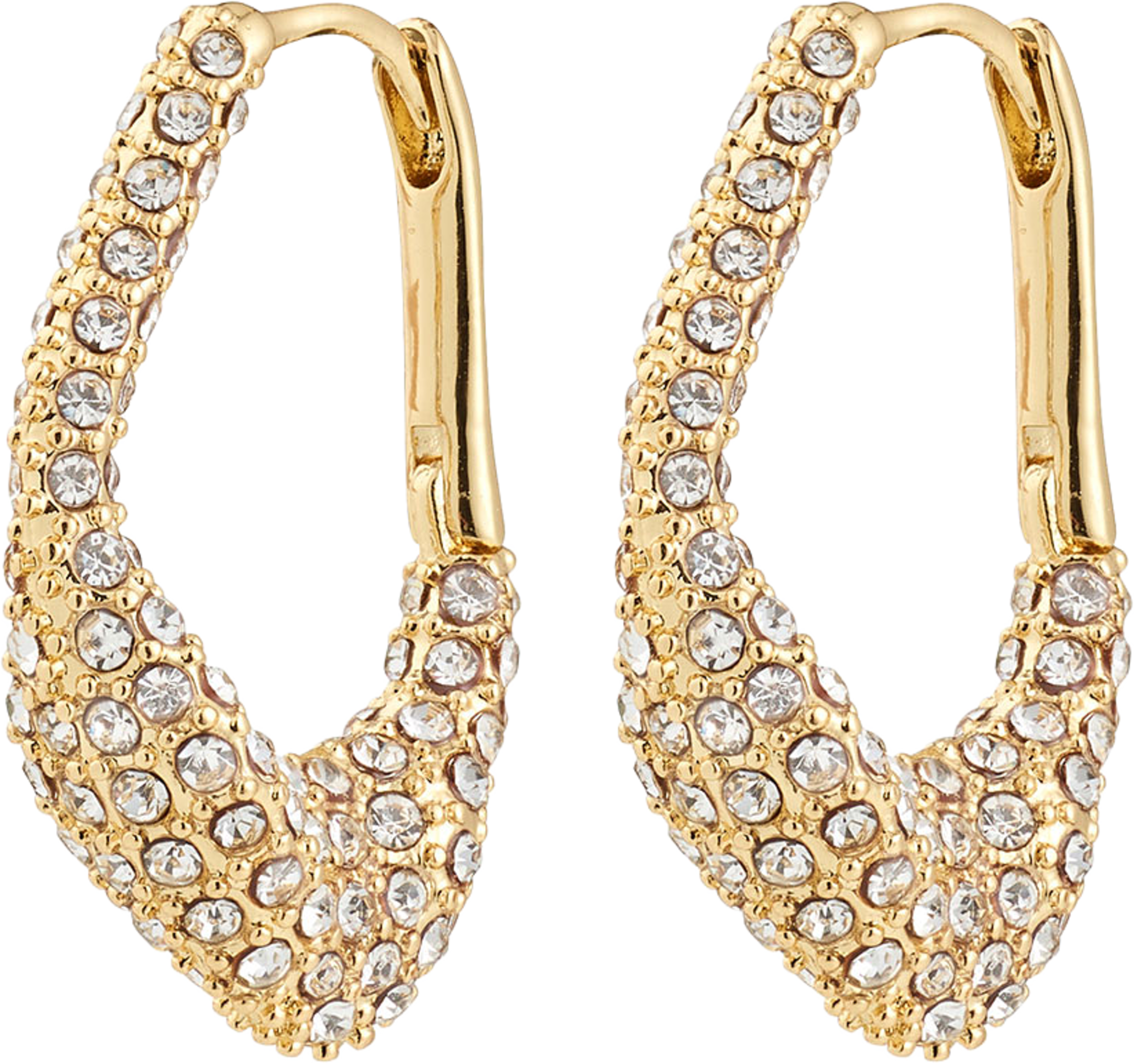 FENIX earrings gold-plated, från Pilgrim, i färgen Gold Plated. Klicka för att öppna bilden i stort format