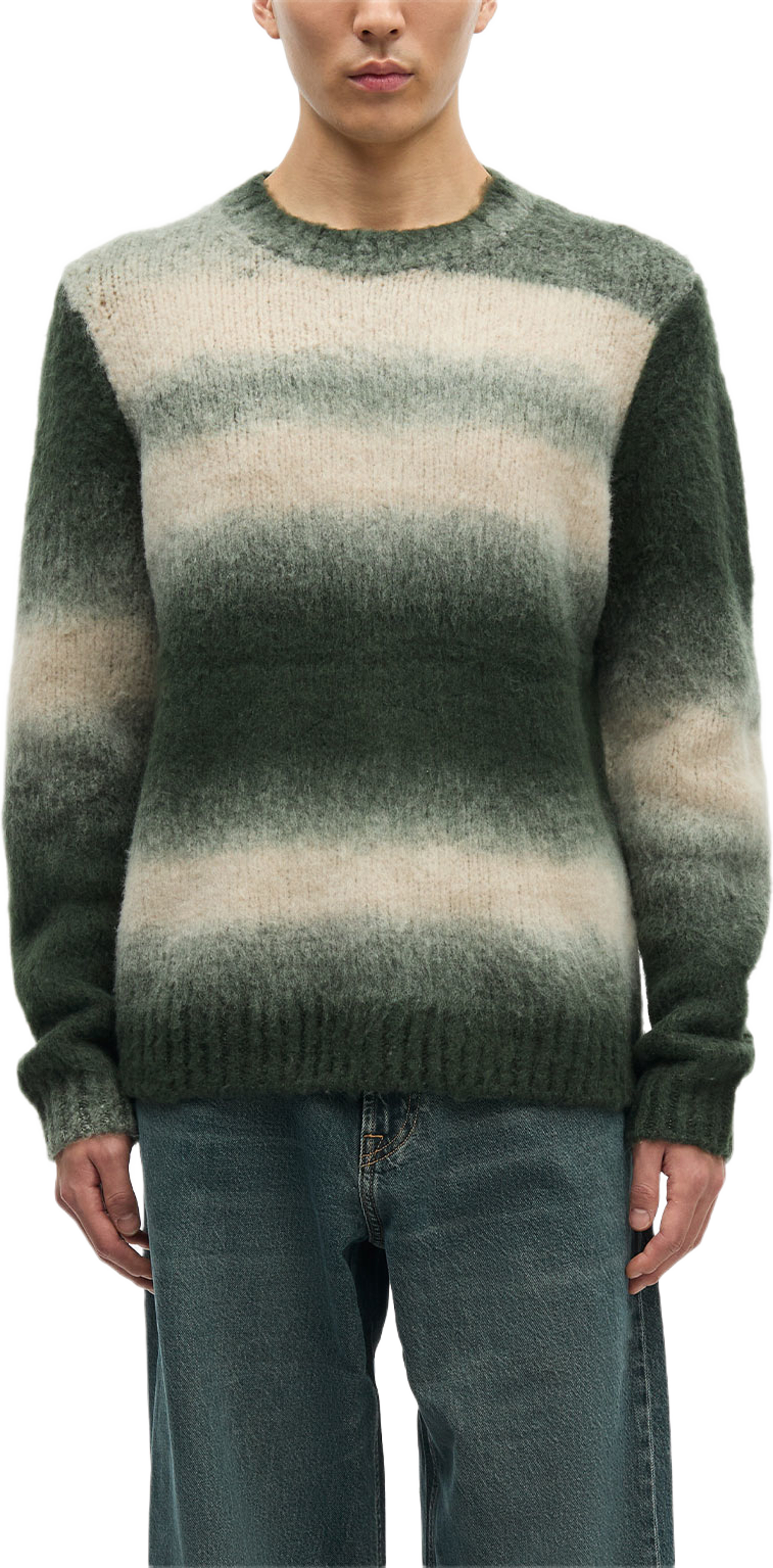 Safabio sweater 15869, från SAMSOE SAMSOE, i färgen Ombre Gray St. Klicka för att öppna bilden i stort format