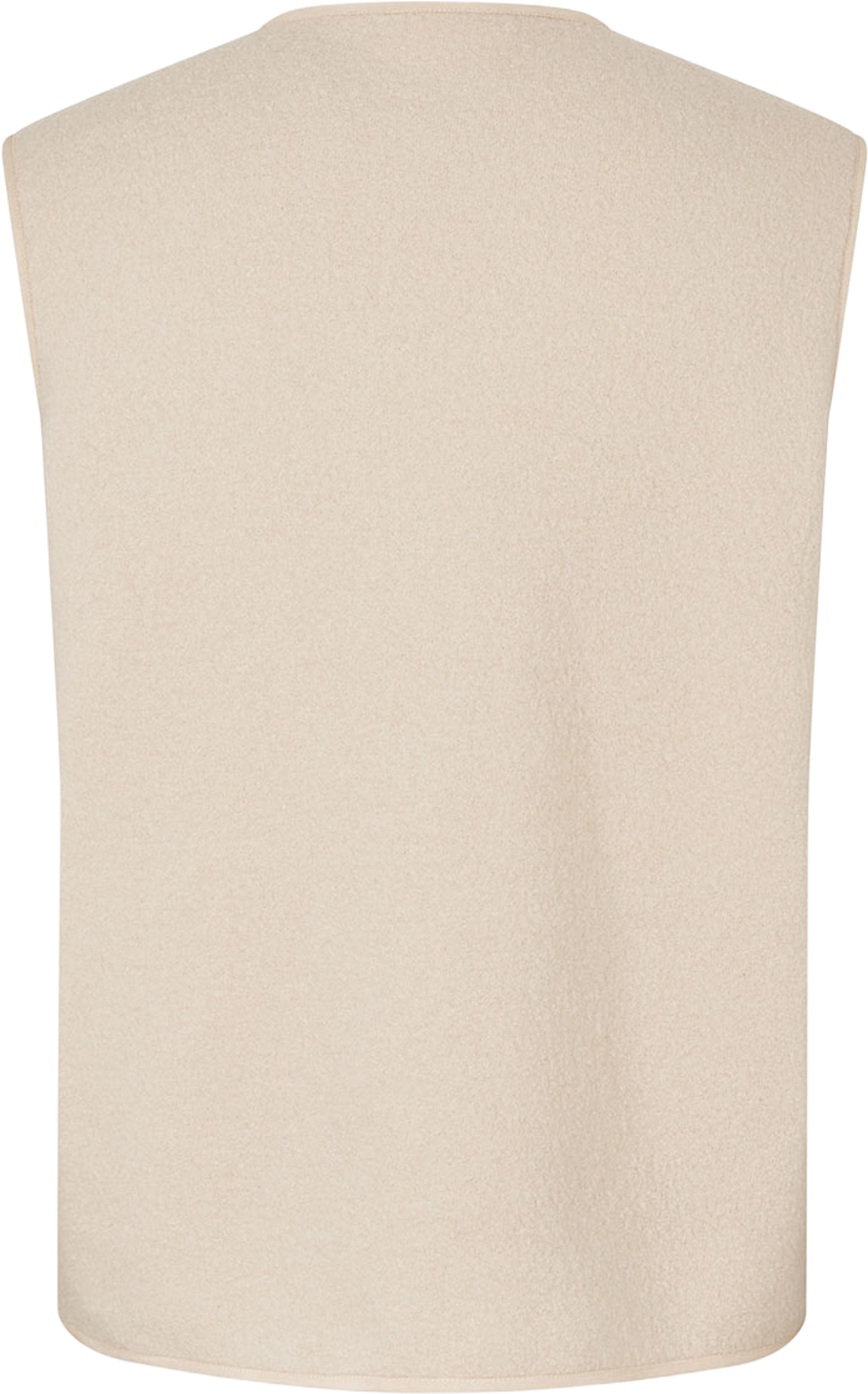 Sahannes Vest 14612, från SAMSOE SAMSOE, i färgen Oatmeal. Klicka för att öppna bilden i stort format