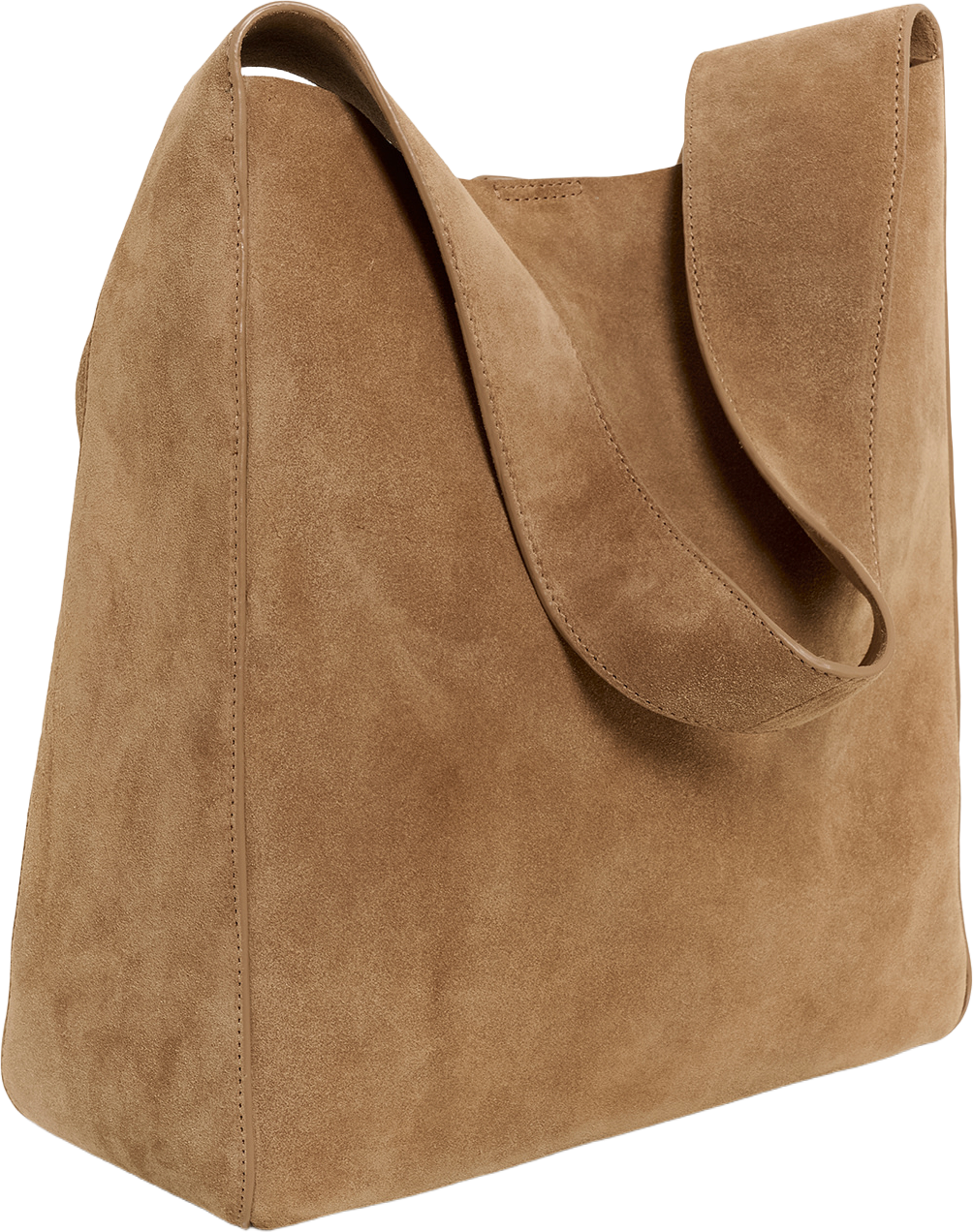 Avika Suede Bag, från Inwear, i färgen Tobacco Brown. Klicka för att öppna bilden i stort format