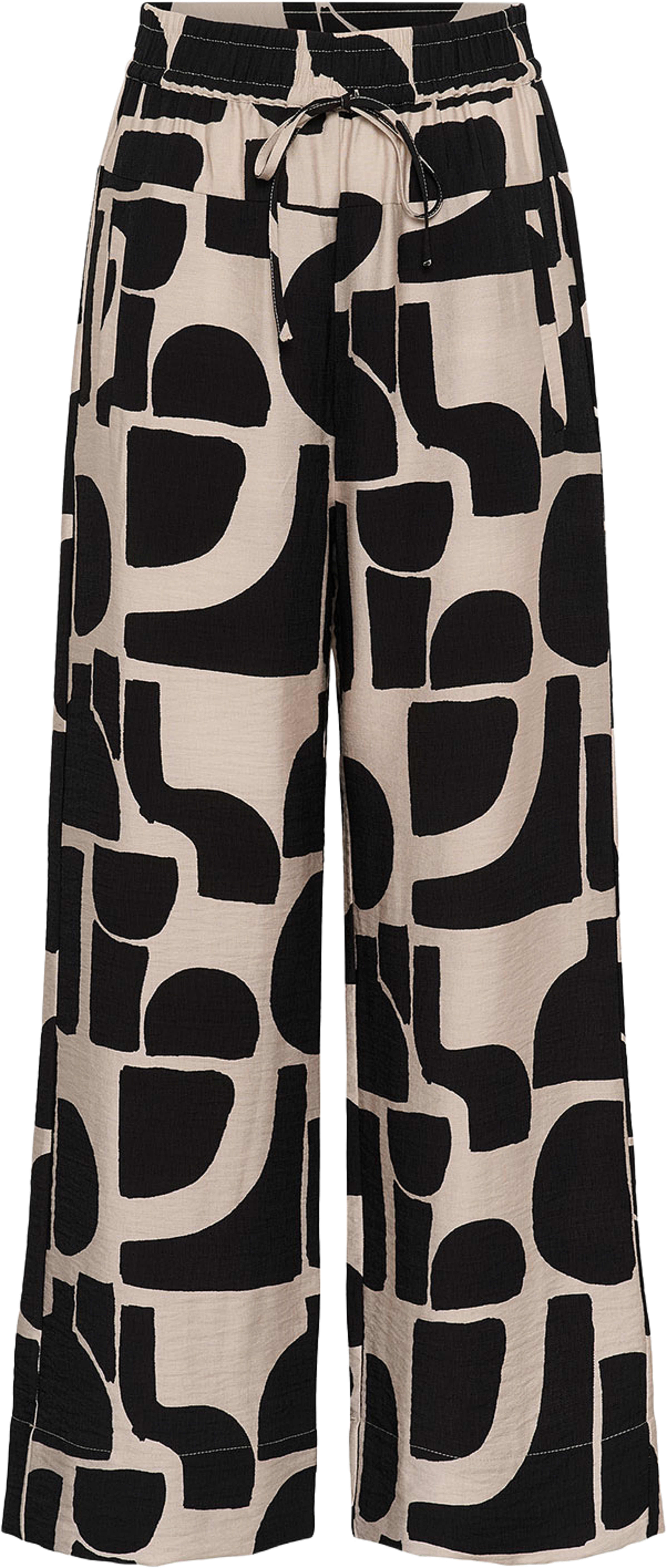 Lynniw Pant, från Inwear, i färgen Black Soft Blocks. Klicka för att öppna bilden i stort format