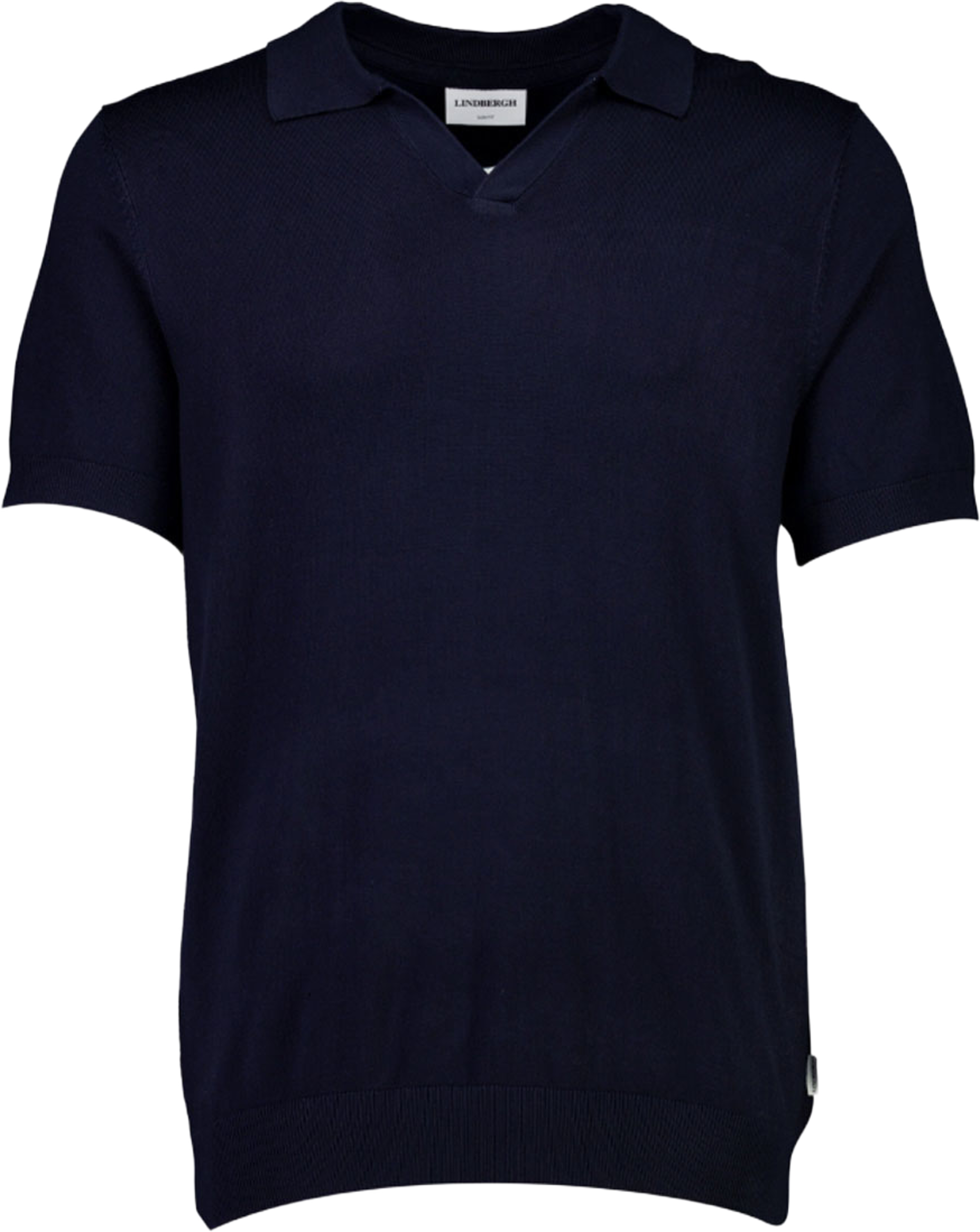 Lindbergh Brushed twill shirt L/S Knit, från Lindbergh, i färgen Navy. Klicka för att öppna bilden i stort format