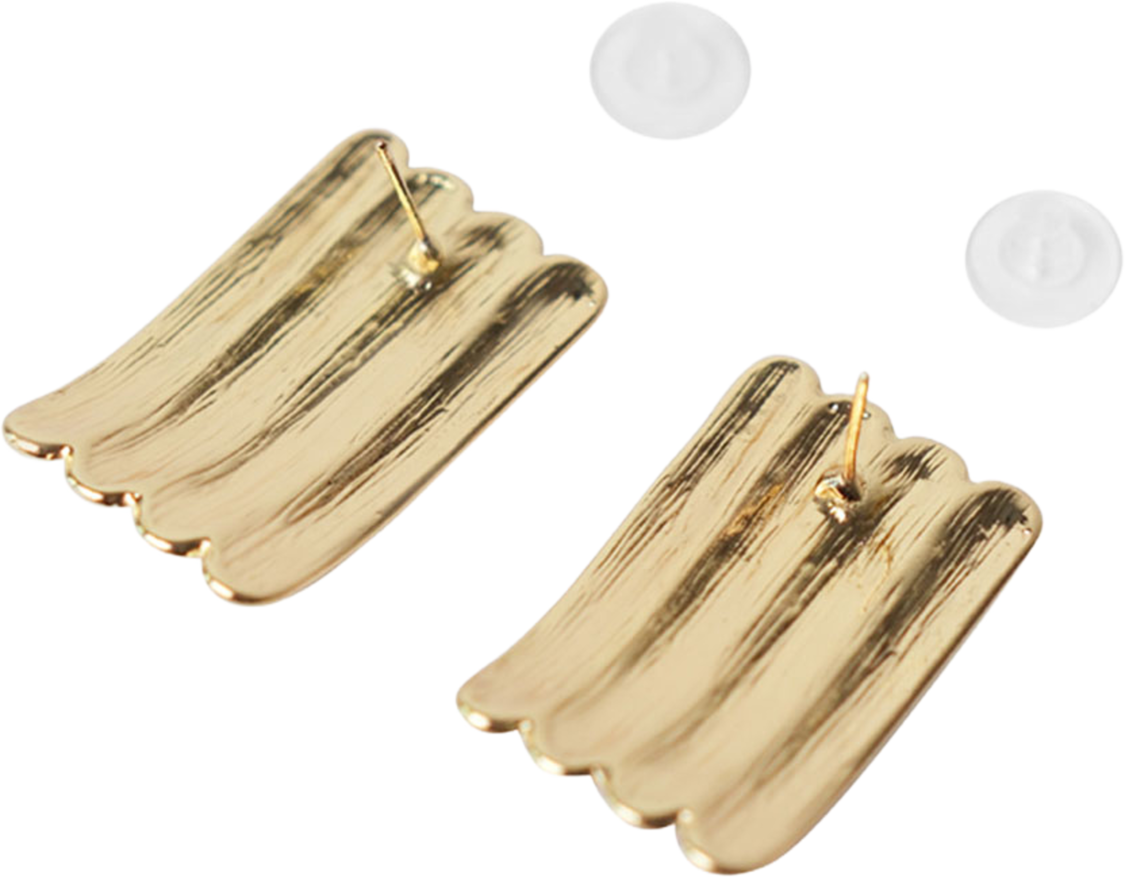 Luca earrings gold, från WOS, i färgen Gold. Klicka för att öppna bilden i stort format