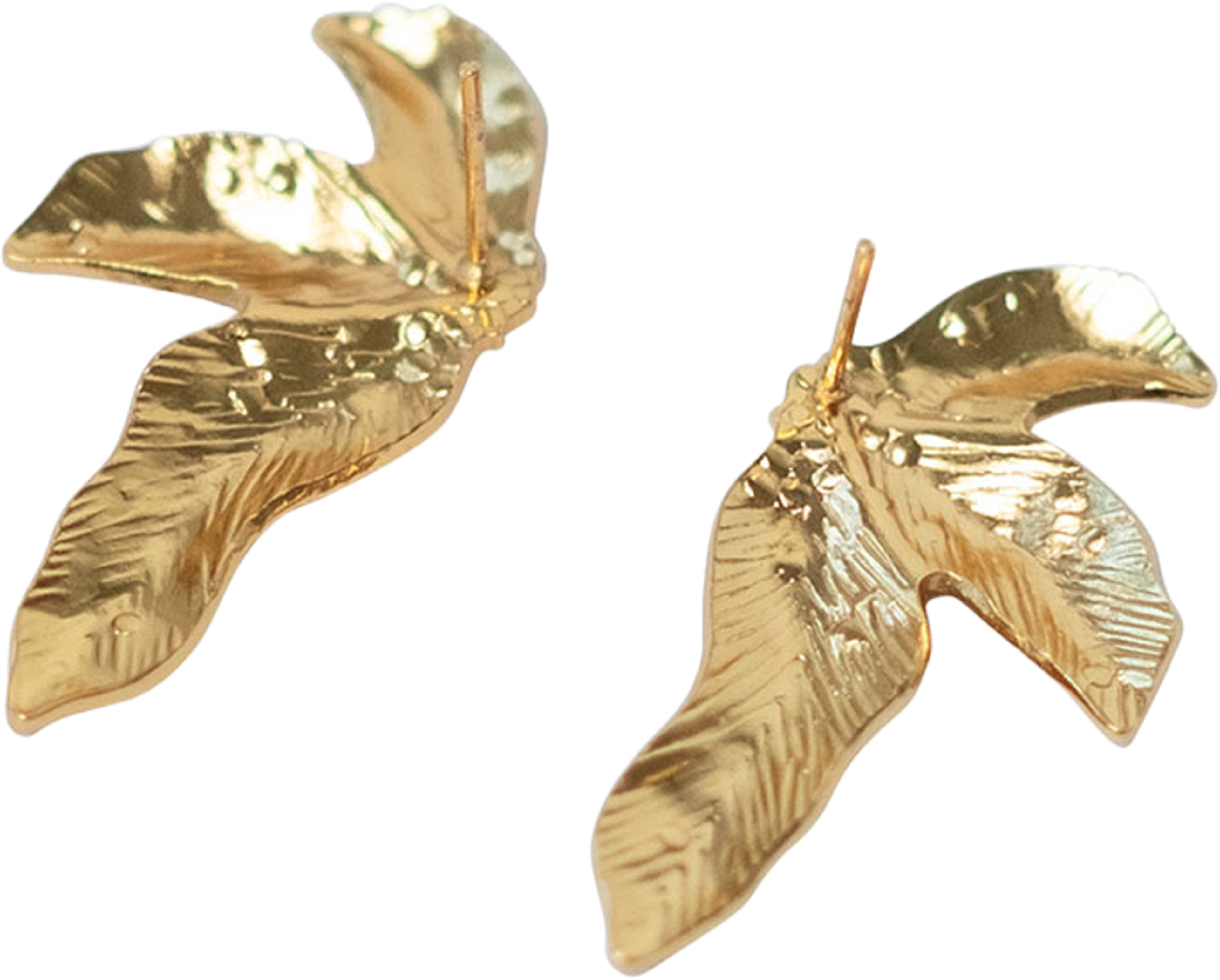 Elisa earrings gold, från WOS, i färgen Gold. Klicka för att öppna bilden i stort format