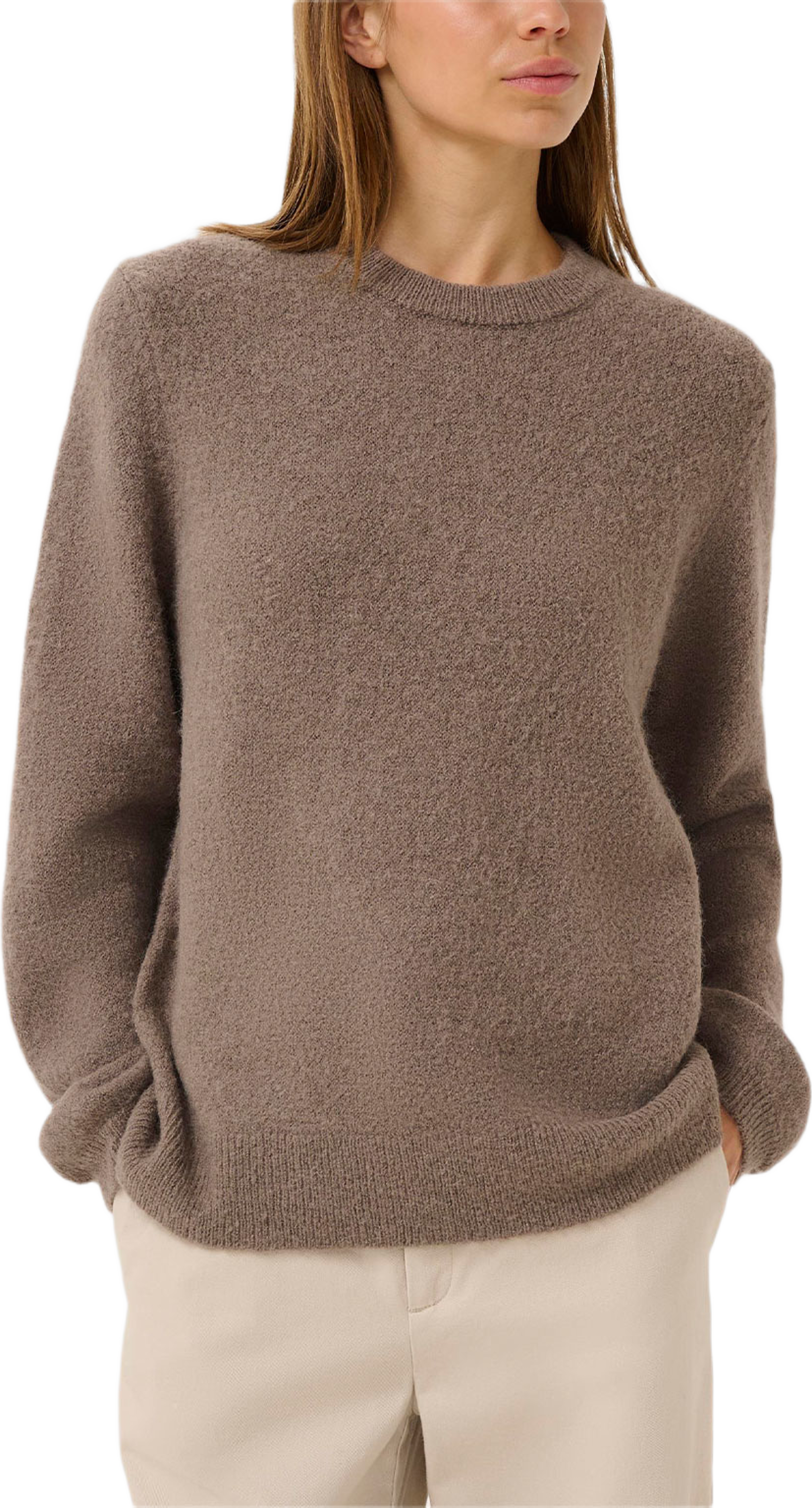 HarrietIW Pullover, från Inwear, i färgen Sandy Grey.