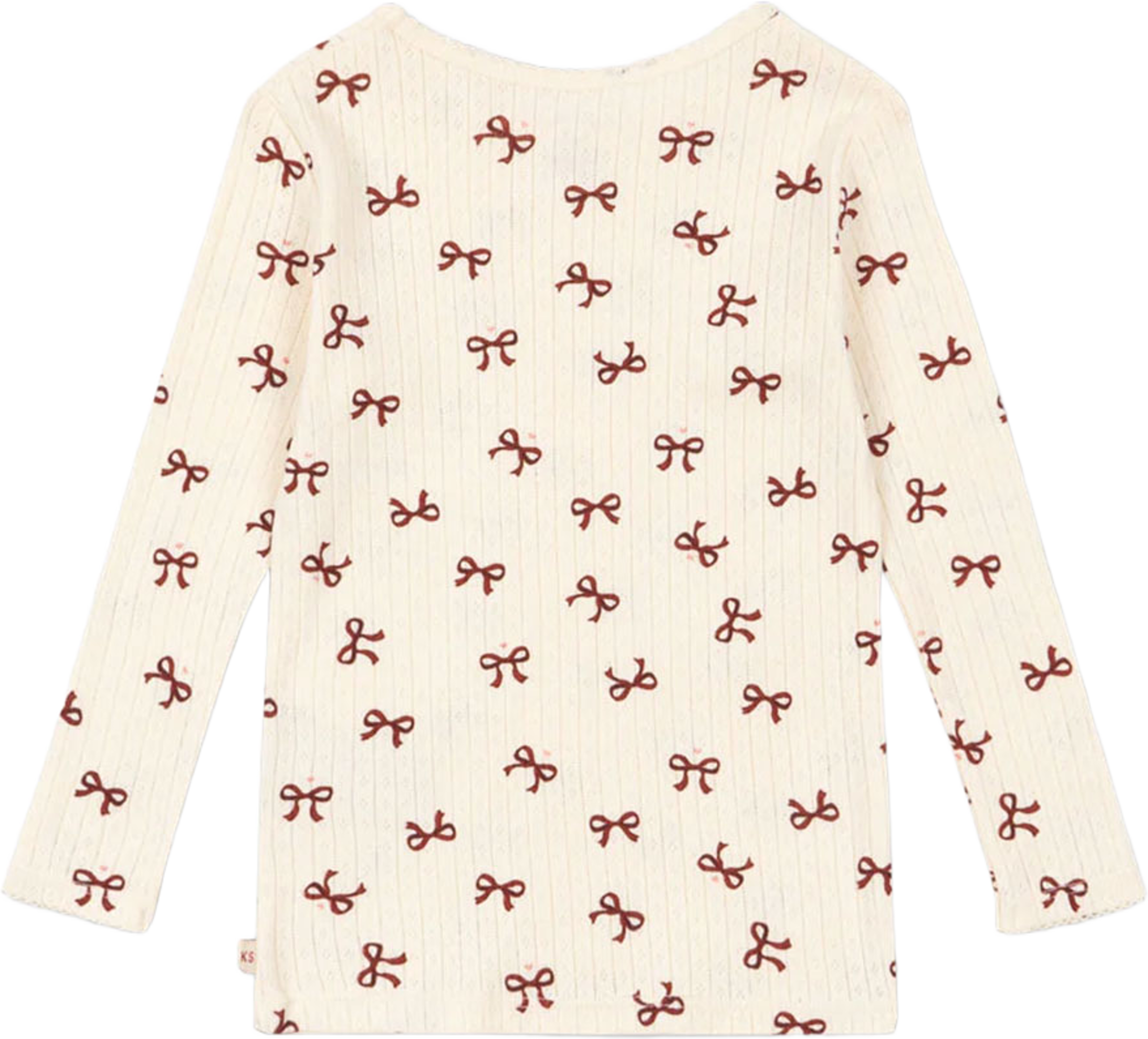 MINNIE BLOUSE, från Konges Sløjd, i färgen Bow Rouge. Klicka för att öppna bilden i stort format