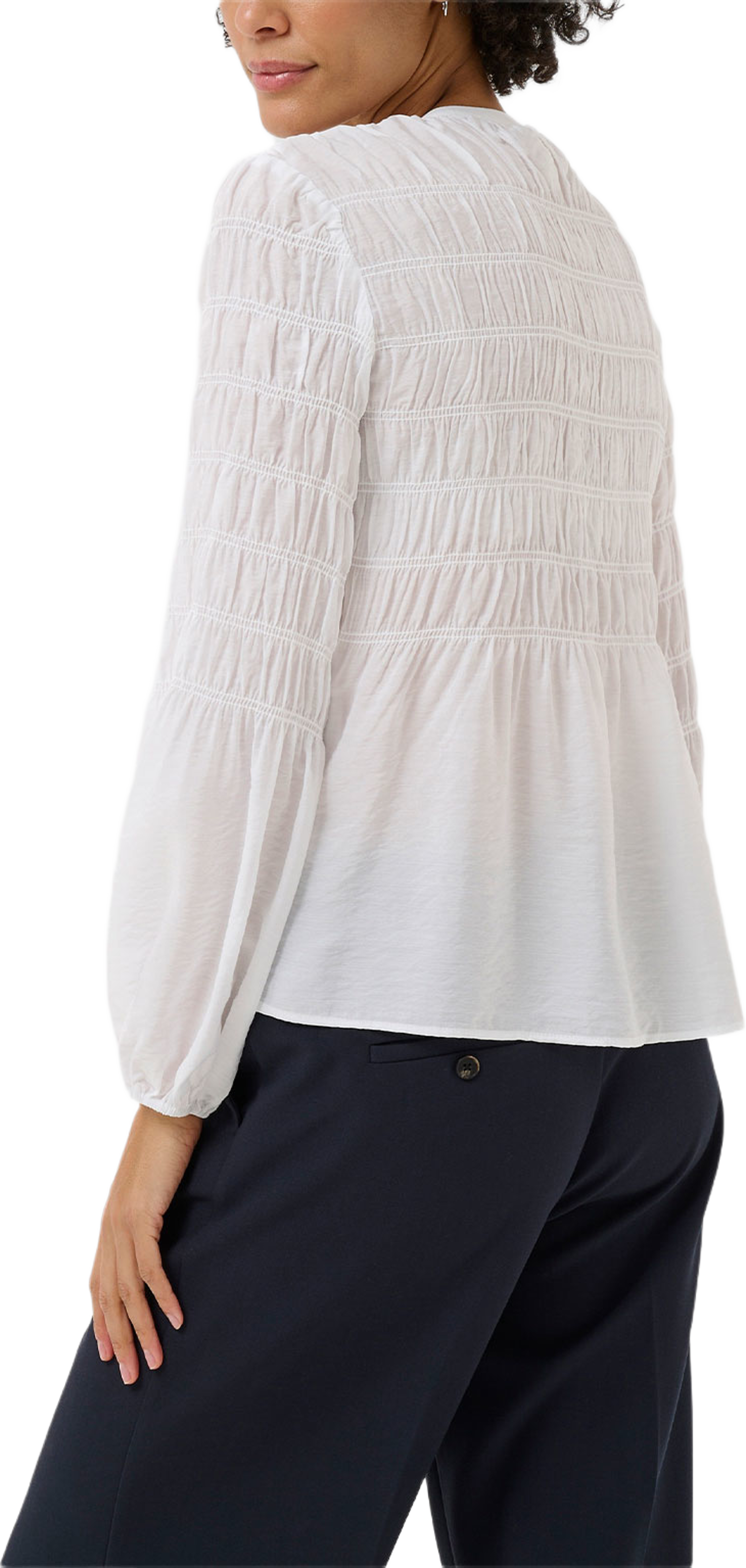 SiffePW Shirt, från Part Two, i färgen Bright White. Klicka för att öppna bilden i stort format