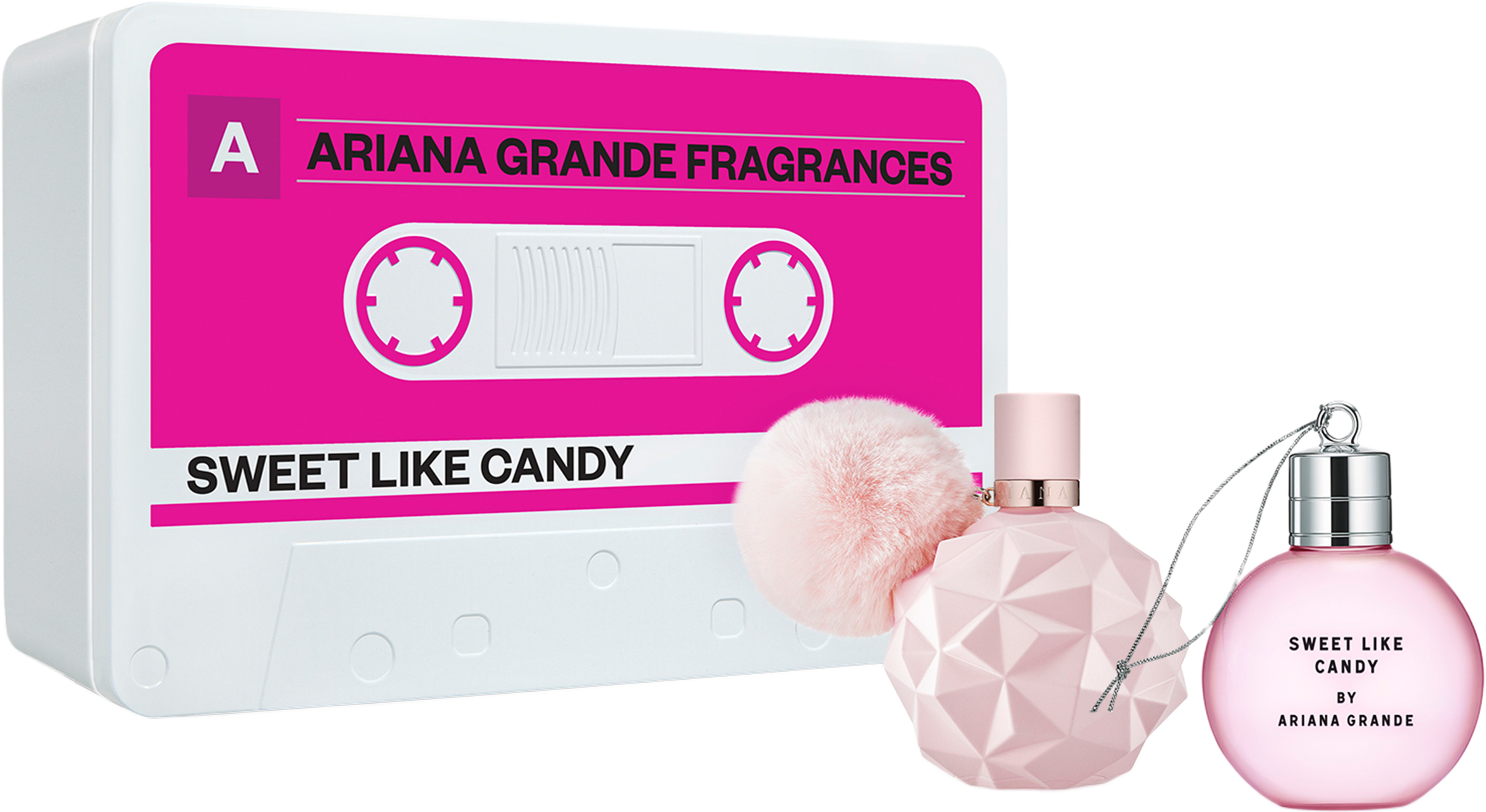 Gift Set Sweet like Candy EdP + Bath & Shower Gel, från Ariana Grande. Klicka för att öppna bilden i stort format