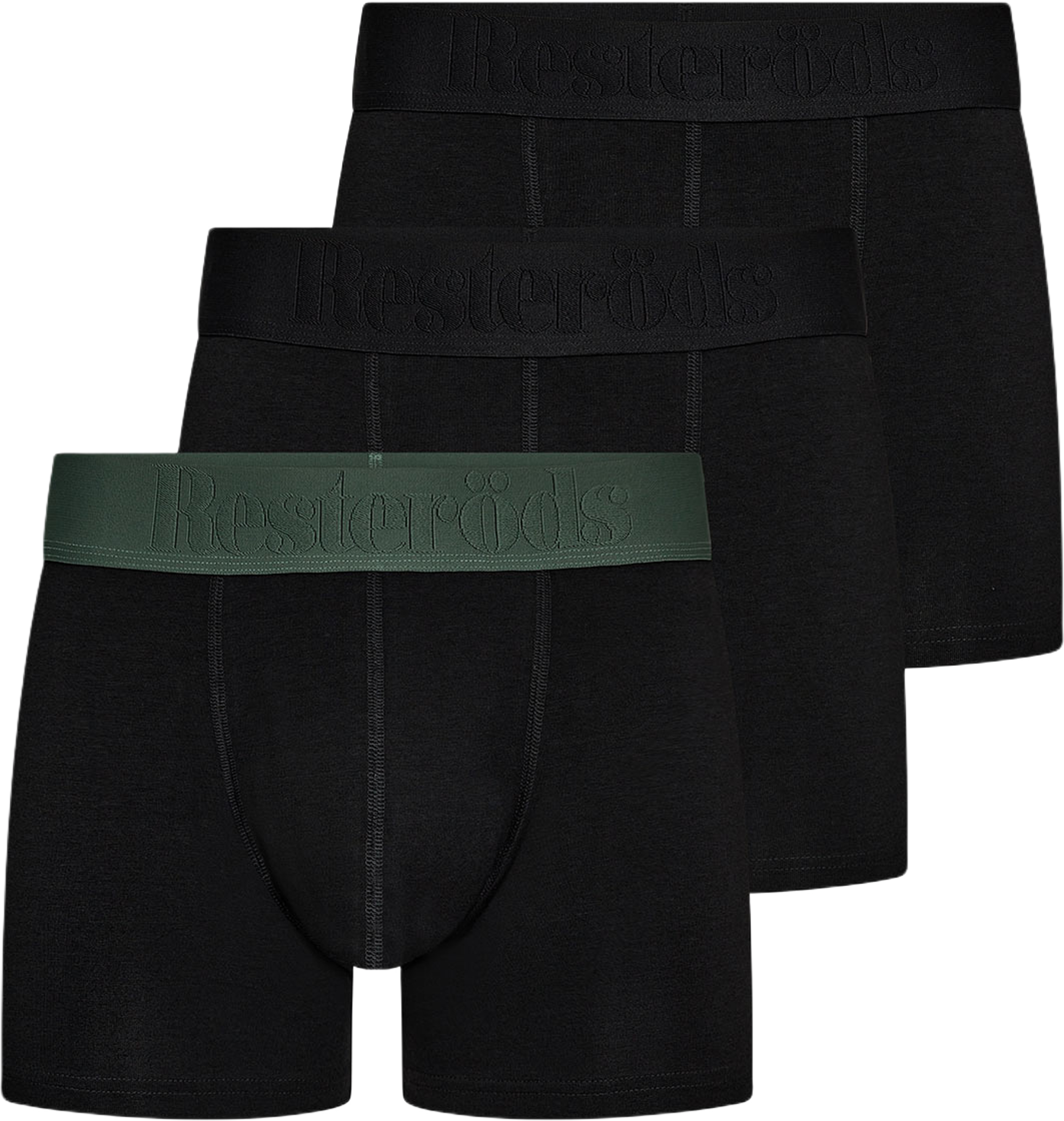 Boxer Bamboo 3-pack - Regular Leg, från Resteröds, i färgen Multicolor8. Klicka för att öppna bilden i stort format