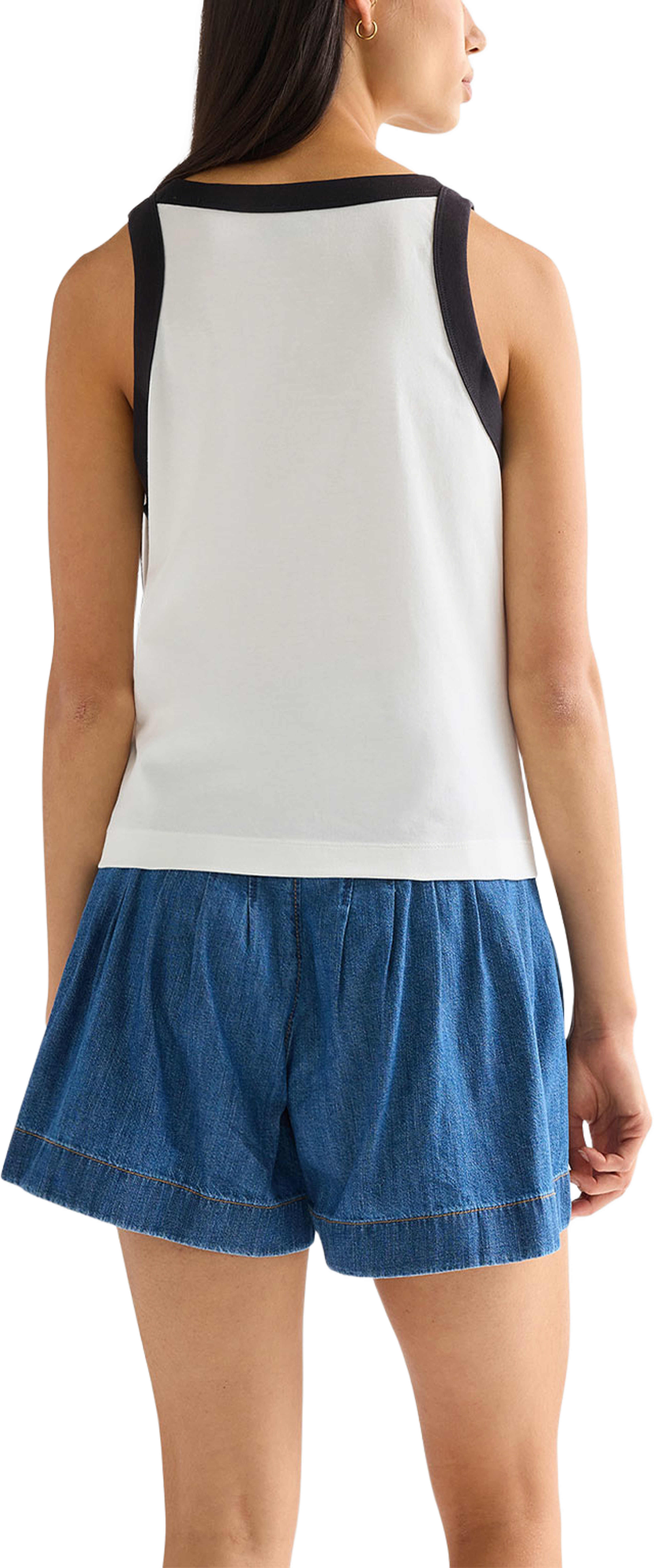 Ringer Tank, från Wrangler, i färgen Worn White. Klicka för att öppna bilden i stort format