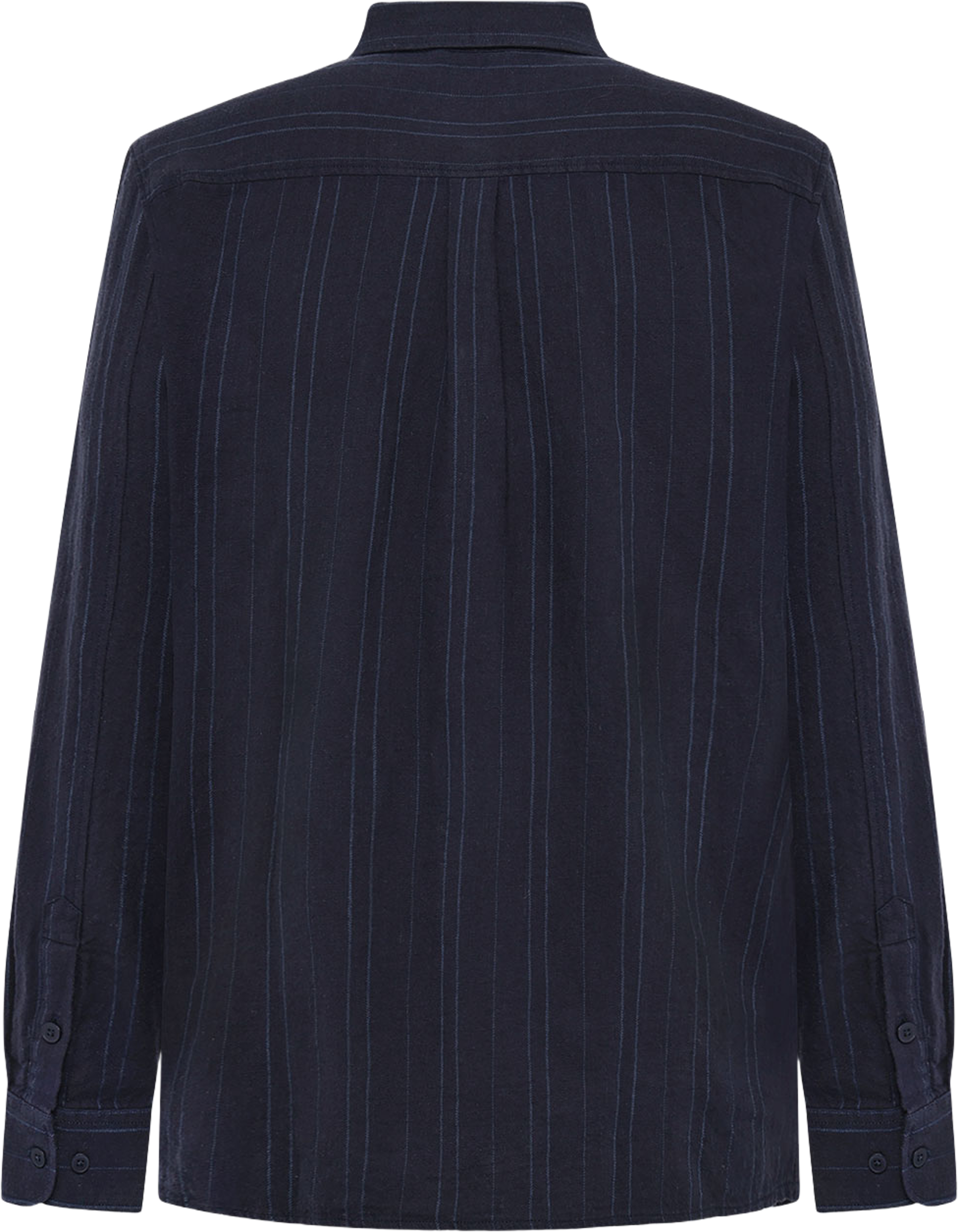 Regular fit checkered shirt - GOTS/Vegan, från Knowledge Cotton Apparel, i färgen Navy. Klicka för att öppna bilden i stort format