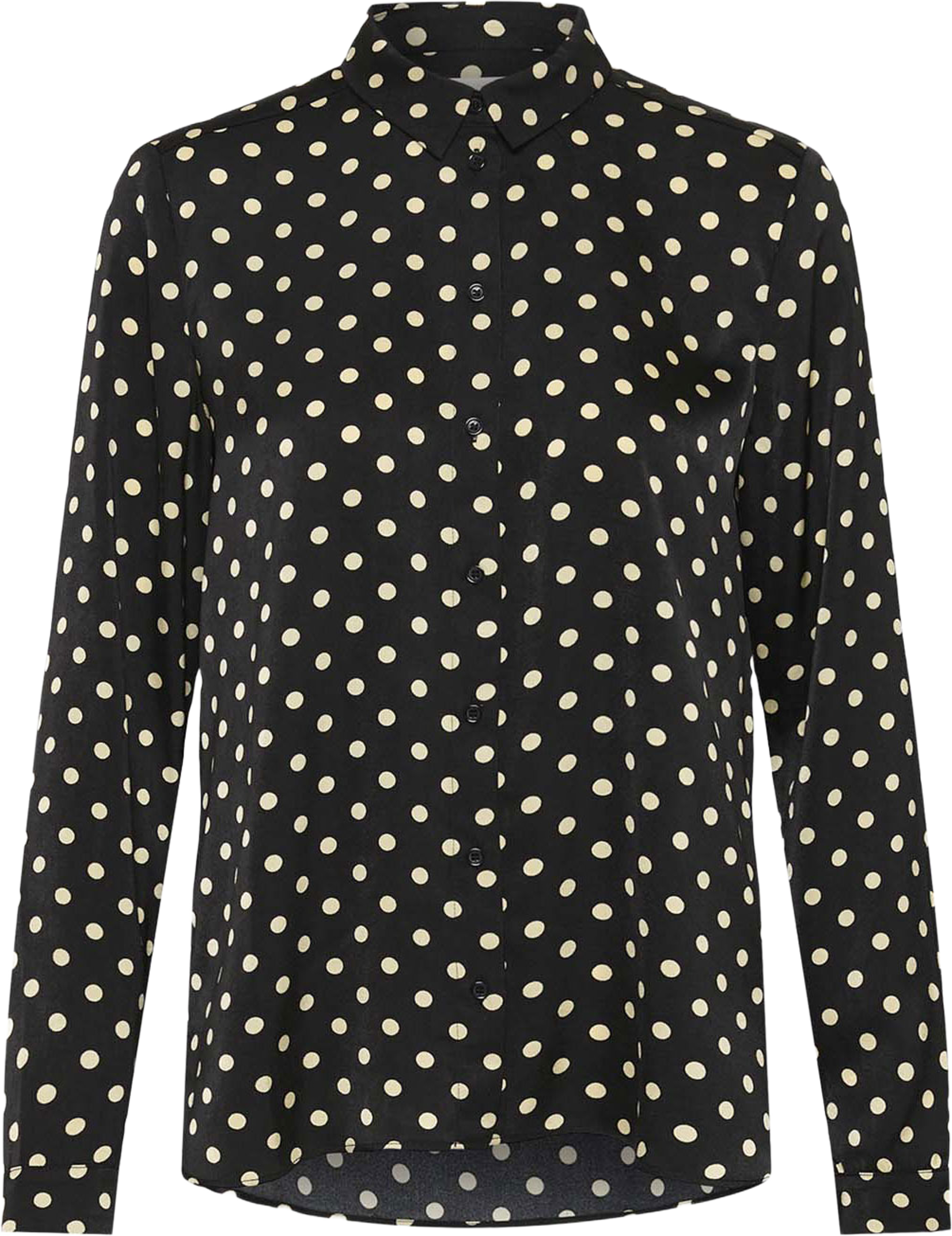 ZeemaIW Shirt Shirt, från Inwear, i färgen Black Spaced Dots. Klicka för att öppna bilden i stort format