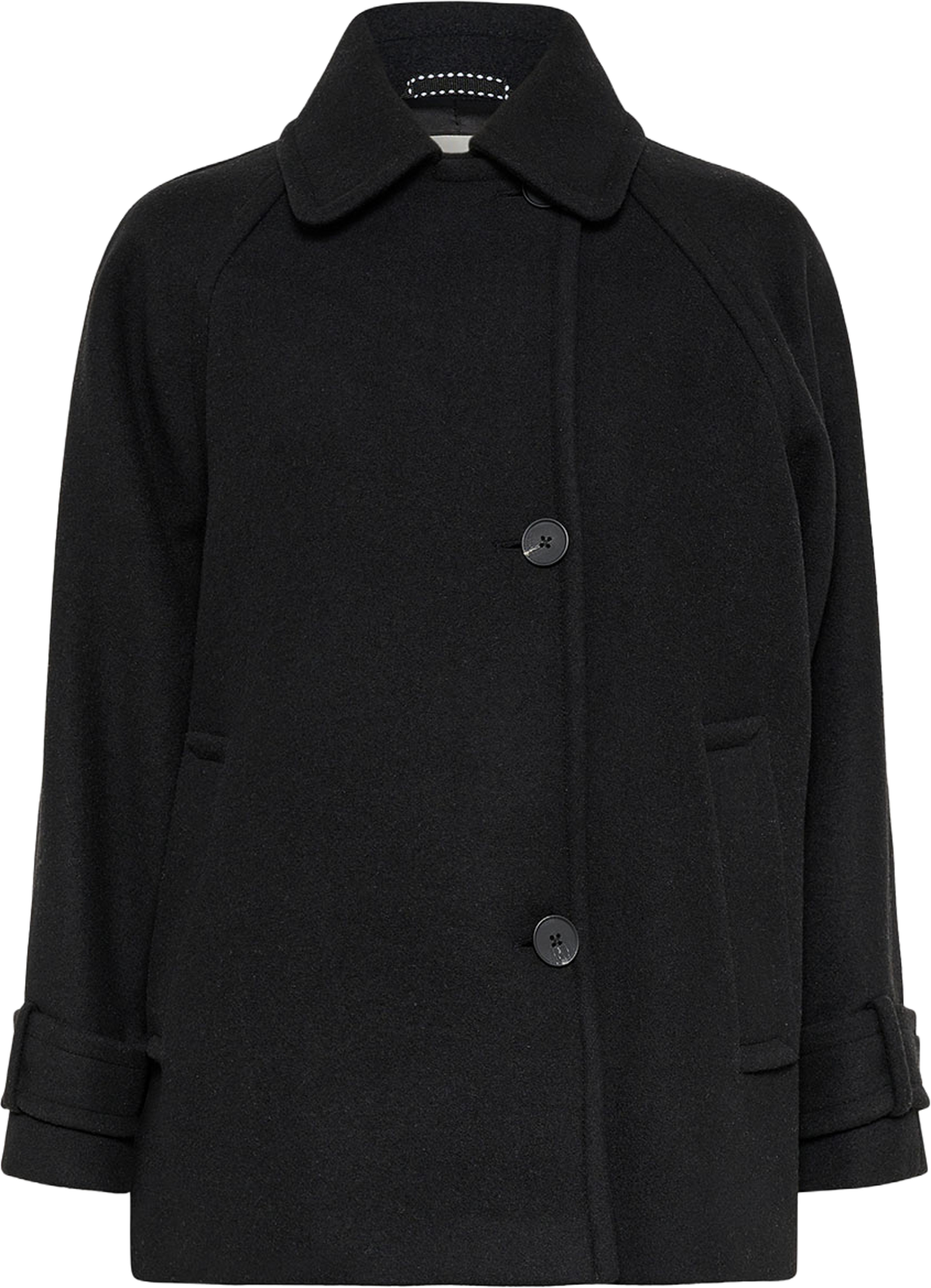 ThoraIW Minona Coat, från Inwear, i färgen Black.