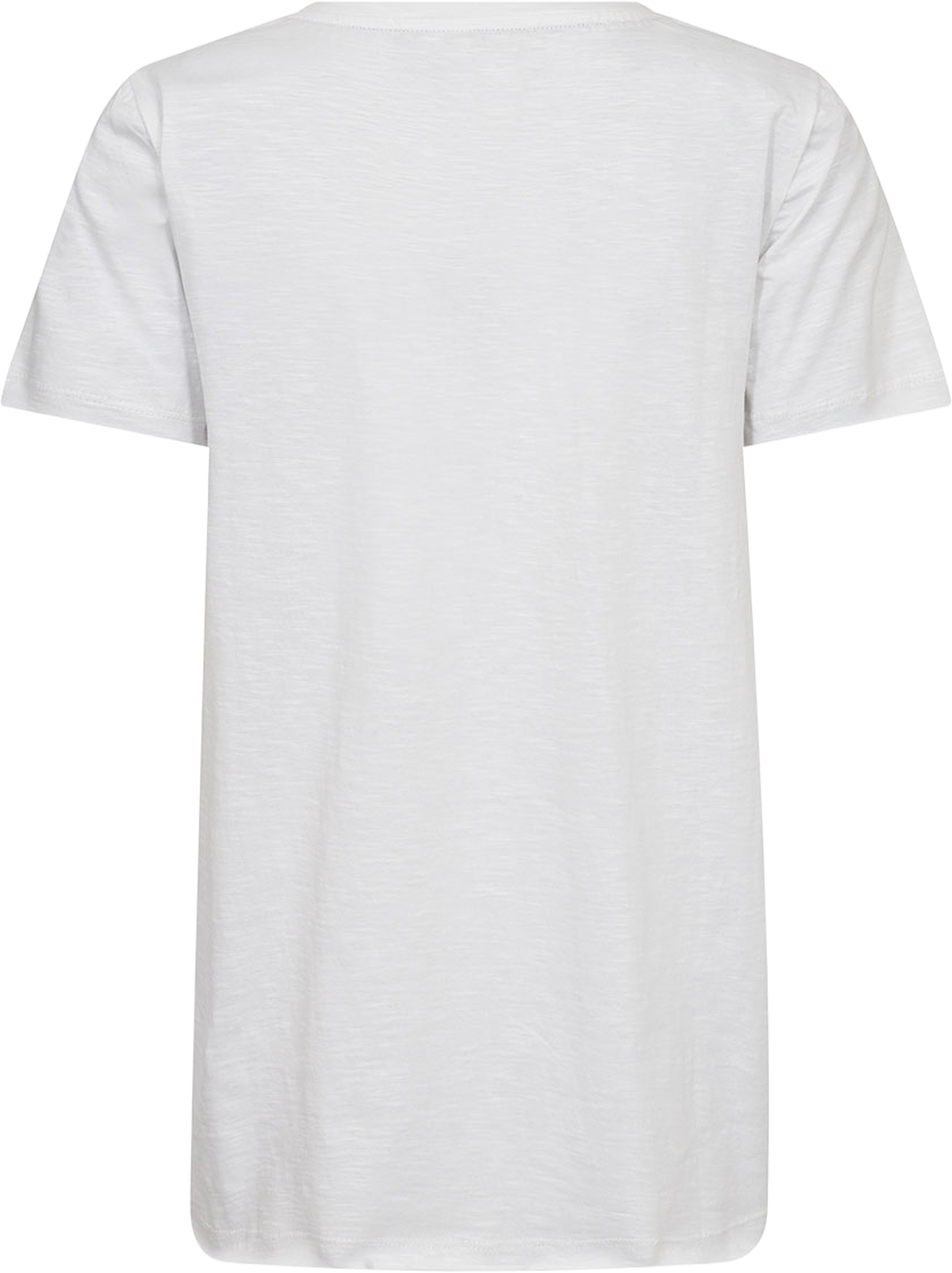 Gethi O-SS Glam Tee, från Mos Mosh, i färgen White. Klicka för att öppna bilden i stort format