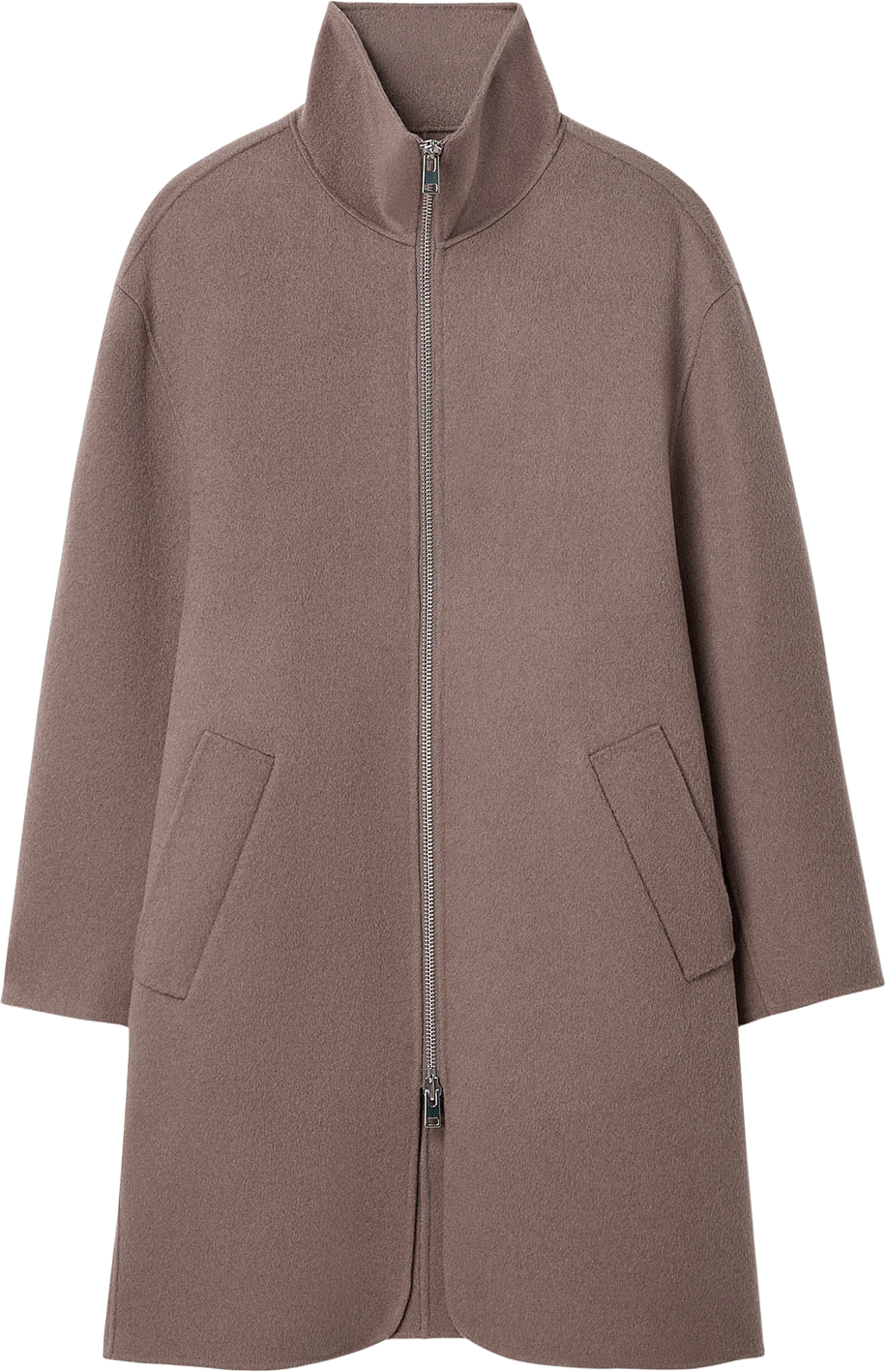 Dafina Coat, från Filippa K, i färgen Taupe Grey. Klicka för att öppna bilden i stort format