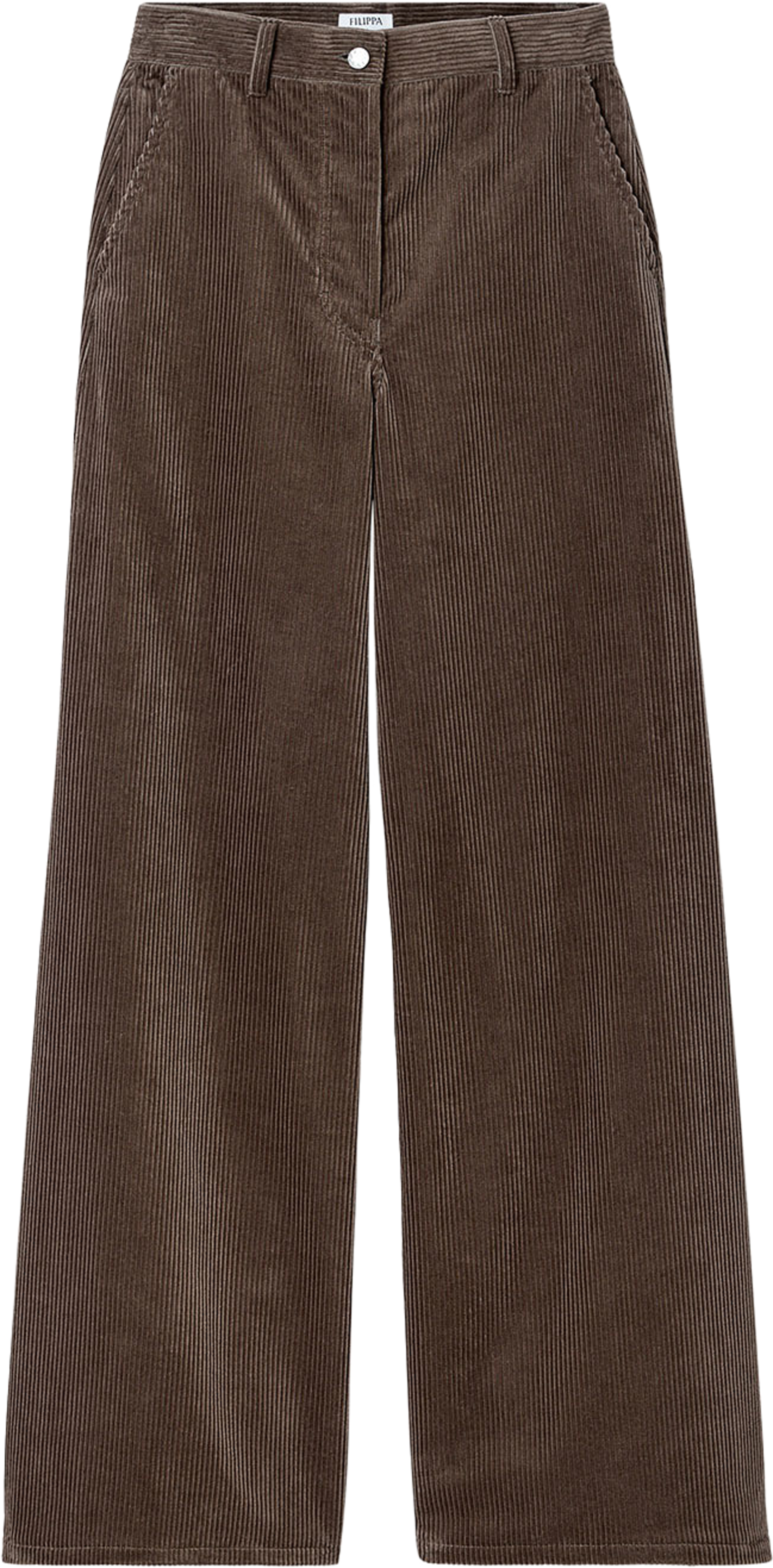 Wide Leg Corduroy Trousers, från Filippa K, i färgen Taupe Grey. Klicka för att öppna bilden i stort format