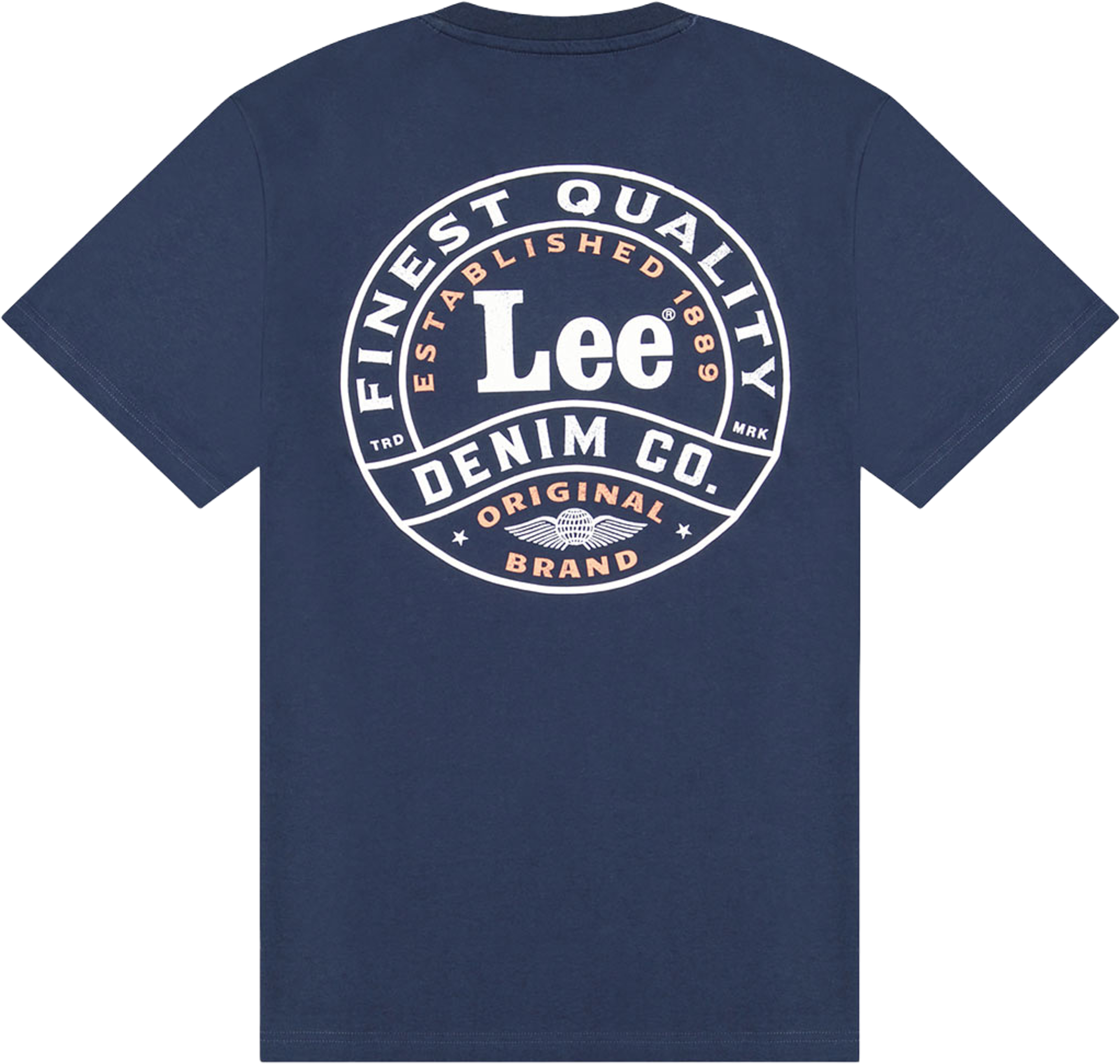 Stamp Lee Tee, från Lee, i färgen Rivet Navy. Klicka för att öppna bilden i stort format