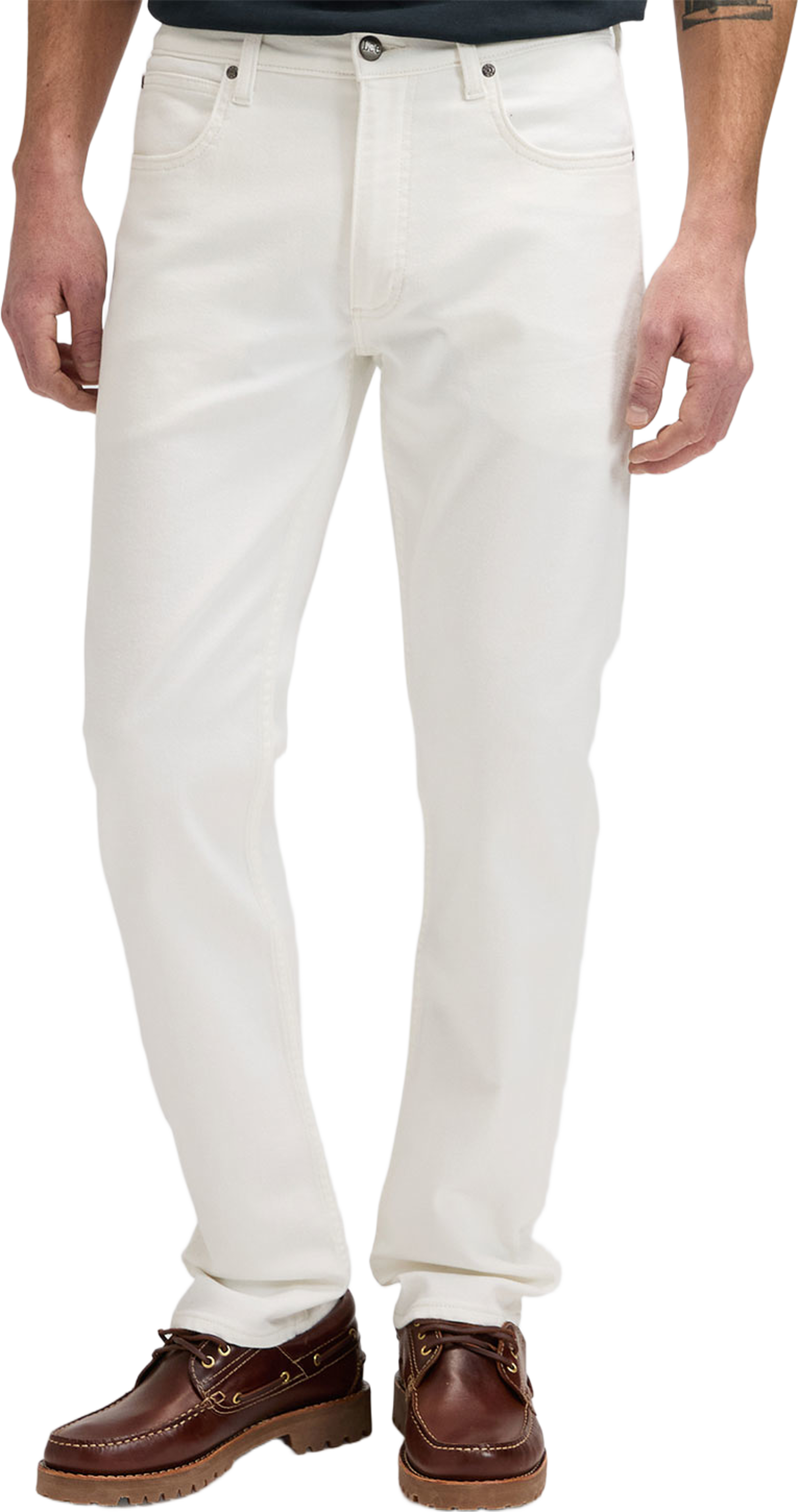 Daren Jeans, från Lee, i färgen White. Klicka för att öppna bilden i stort format