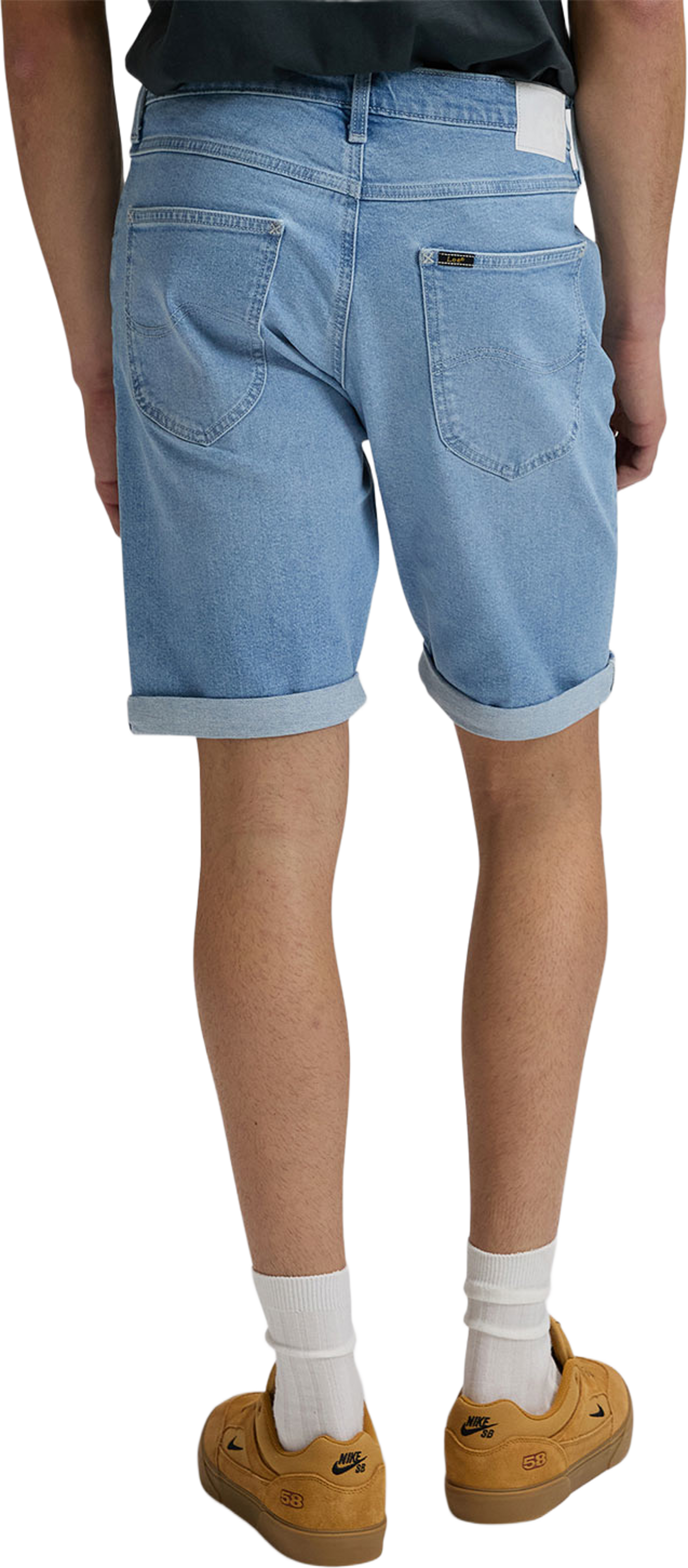 5 Pocket Shorts, från Lee, i färgen Jester. Klicka för att öppna bilden i stort format