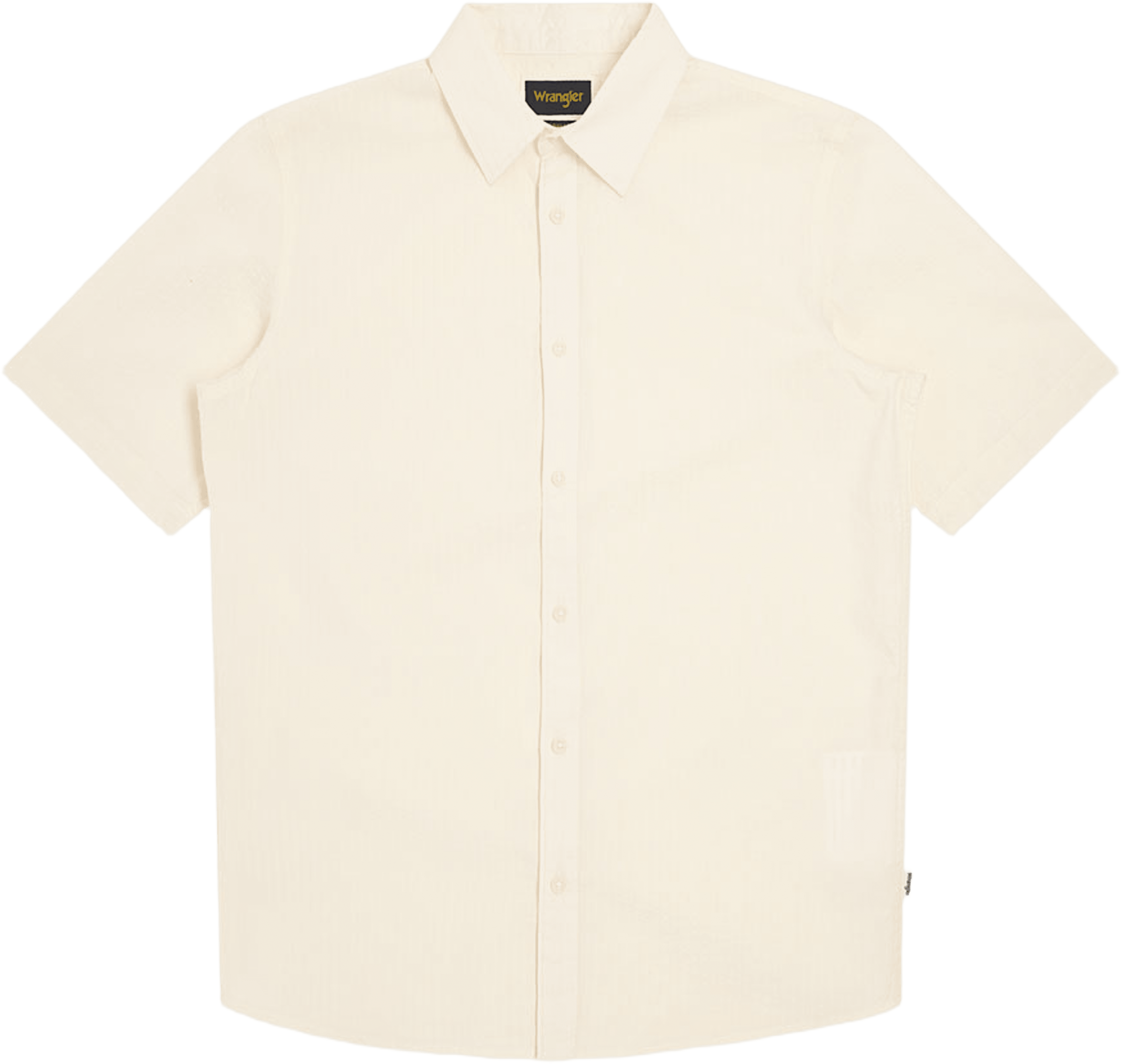 SS Shirt, från Wrangler, i färgen Worn White. Klicka för att öppna bilden i stort format
