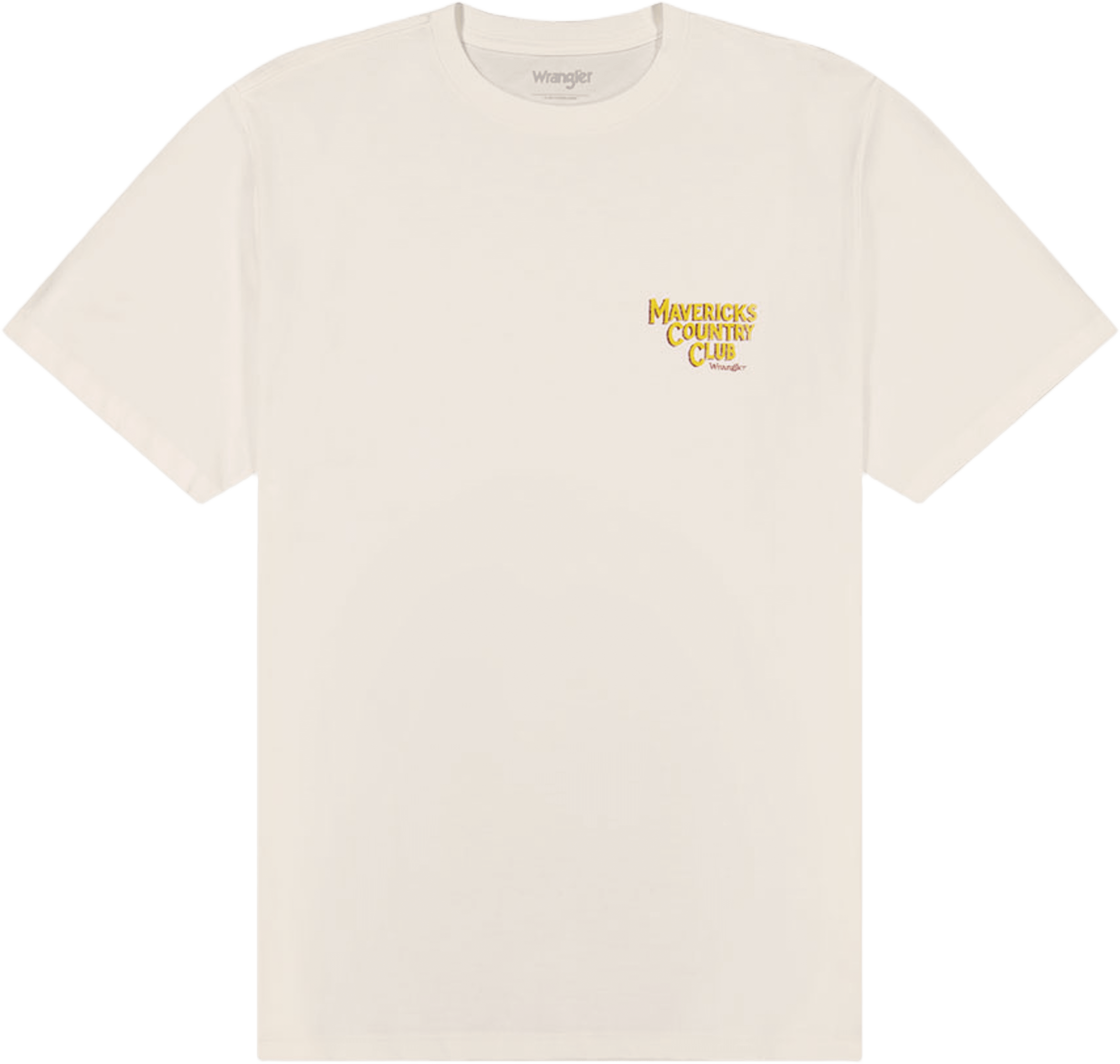 Graphic Tee, från Wrangler, i färgen Worn White. Klicka för att öppna bilden i stort format