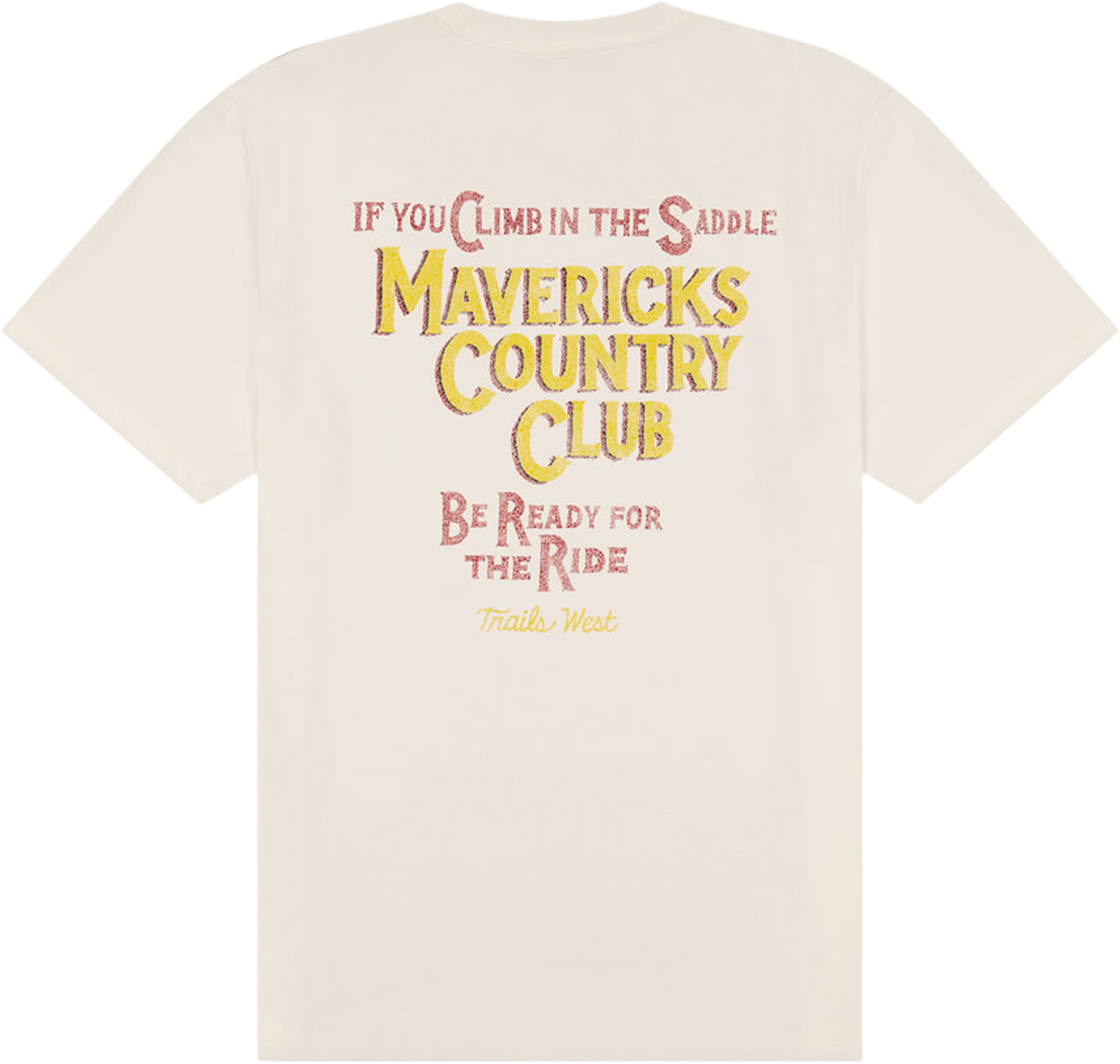 Graphic Tee, från Wrangler, i färgen Worn White. Klicka för att öppna bilden i stort format